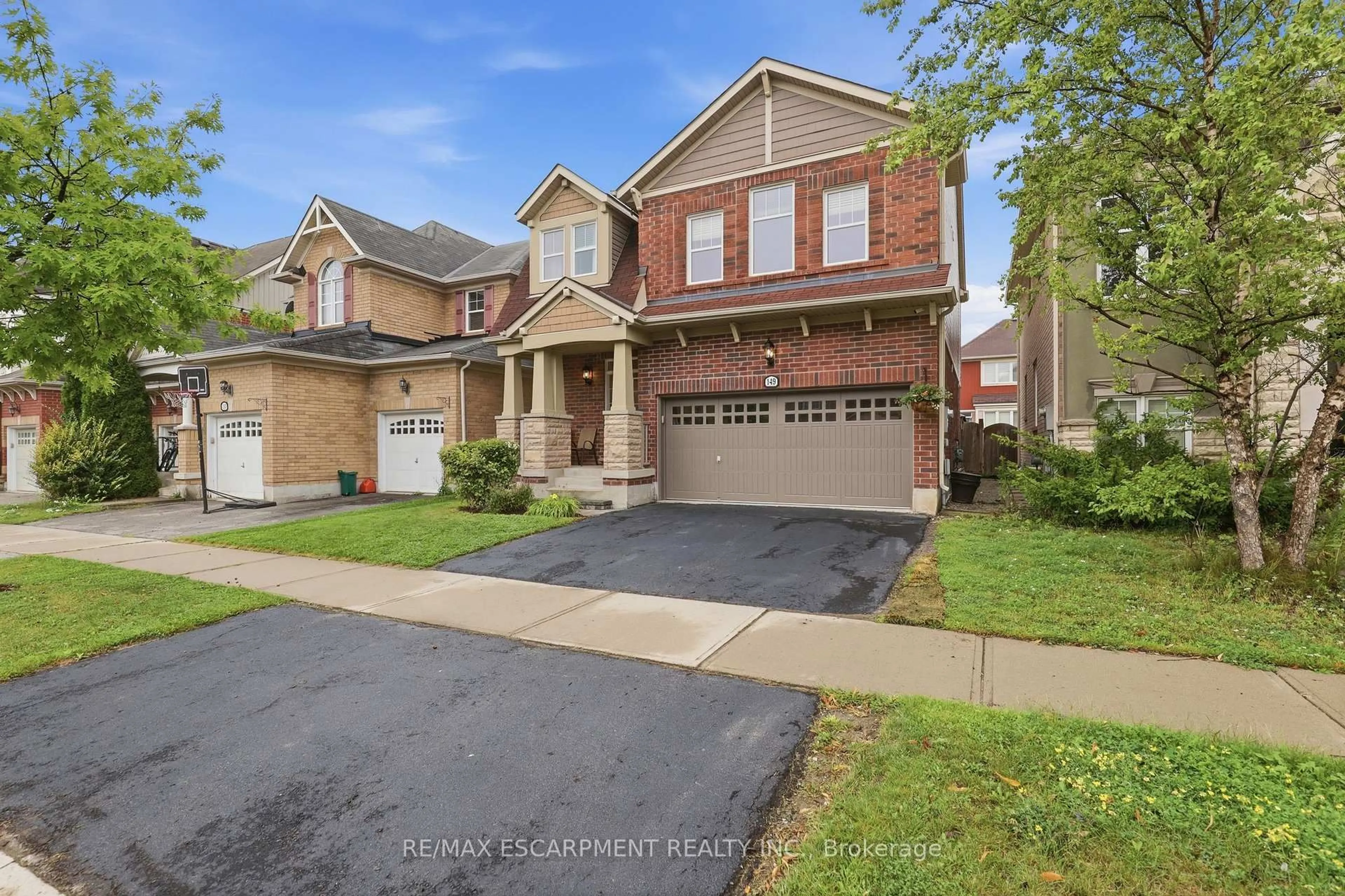 Home with brick exterior material, street for 149 WILLET Terr, Milton Ontario L9T 1M5