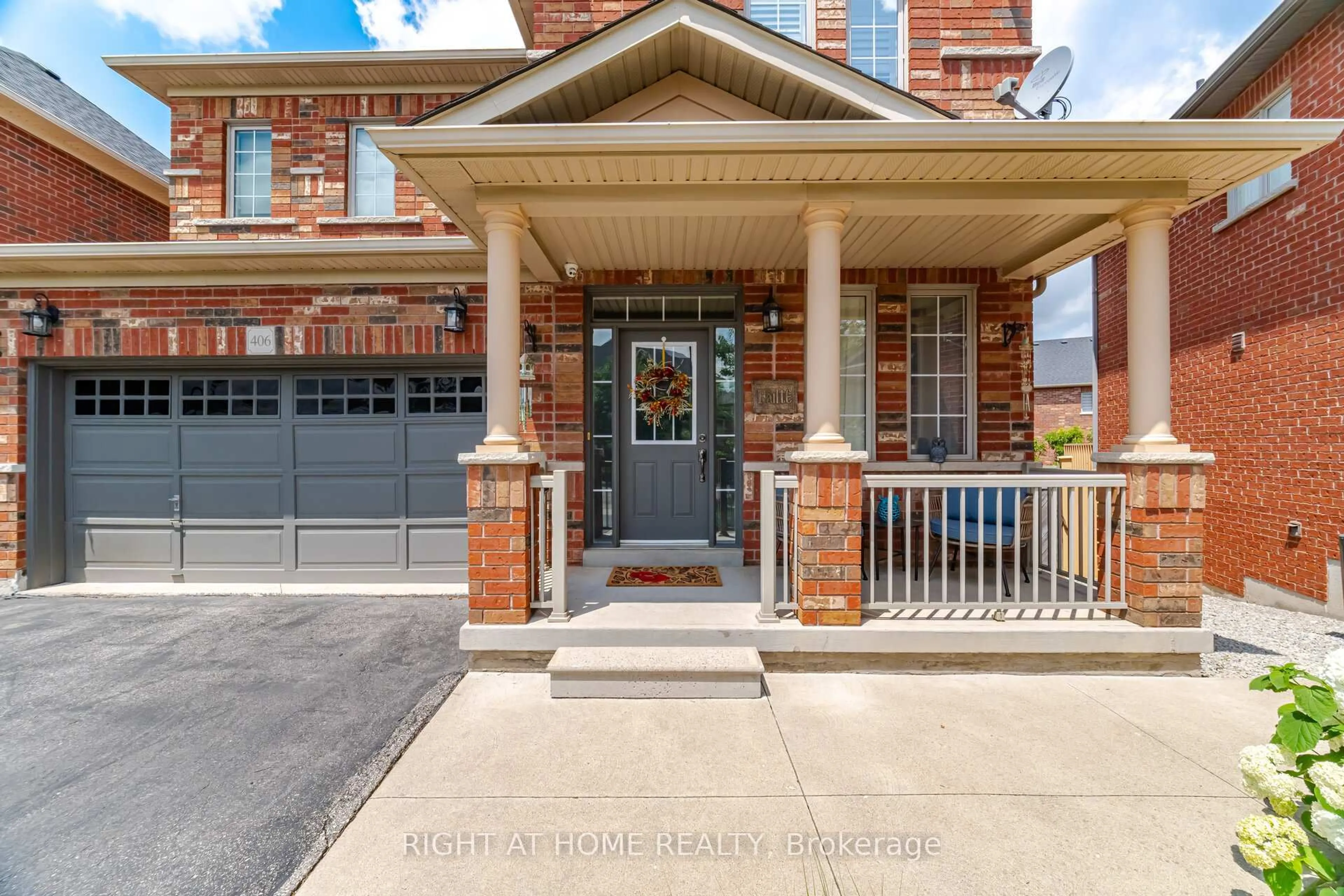Home with brick exterior material, street for 406 Chandler Cres, Milton Ontario L9T 0S9
