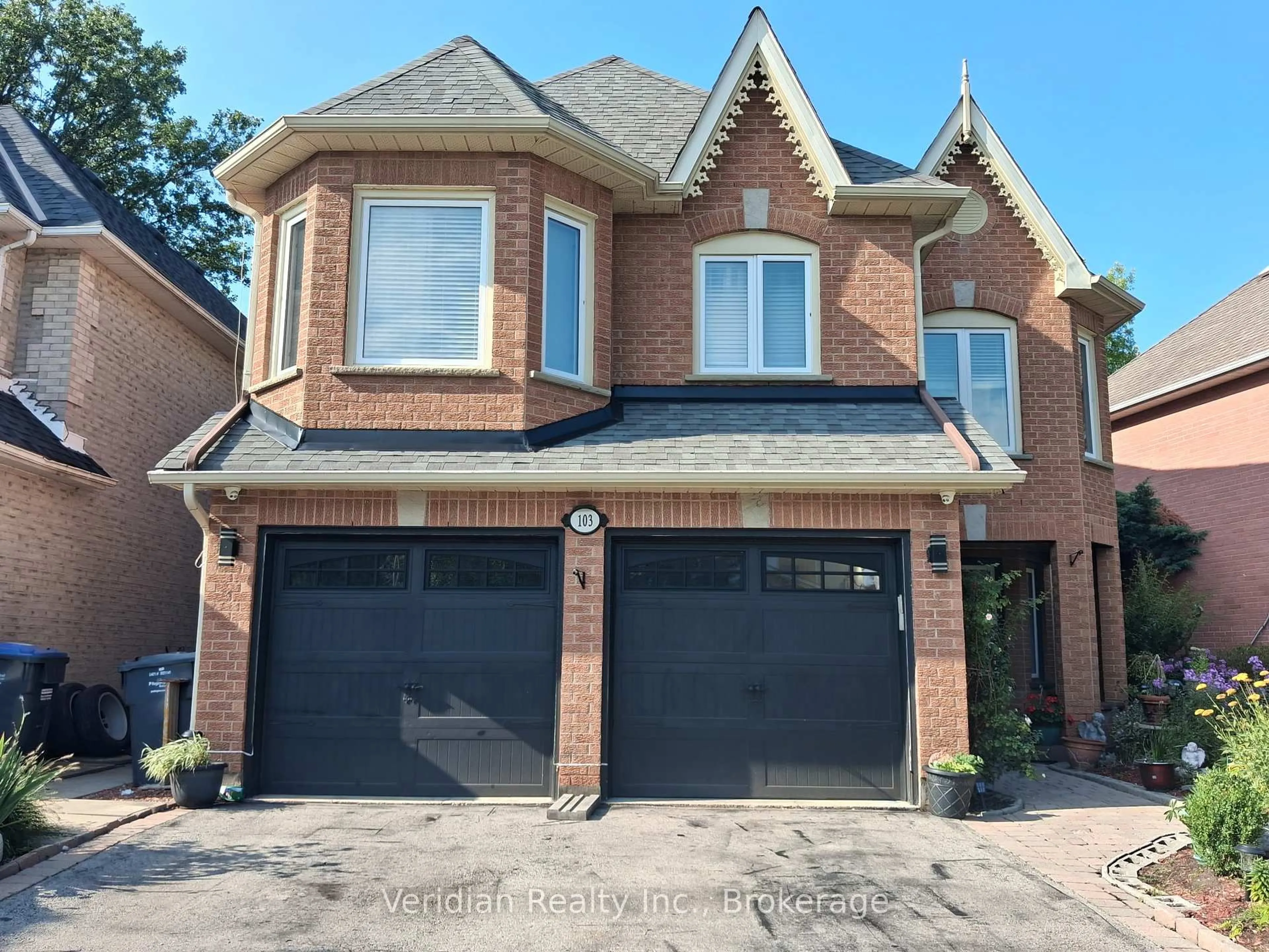 Home with brick exterior material, street for 103 Vivians Cres, Brampton Ontario L6Y 4V4