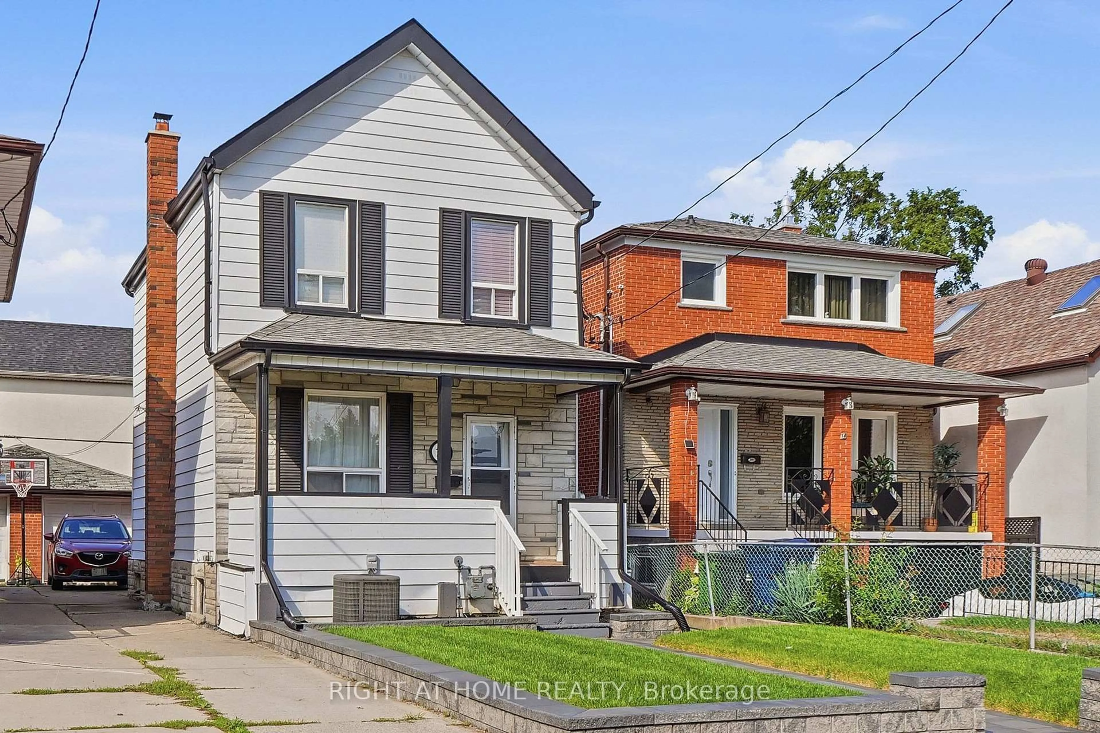 Home with brick exterior material, street for 16 Greendale Ave, Toronto Ontario M6N 4P5