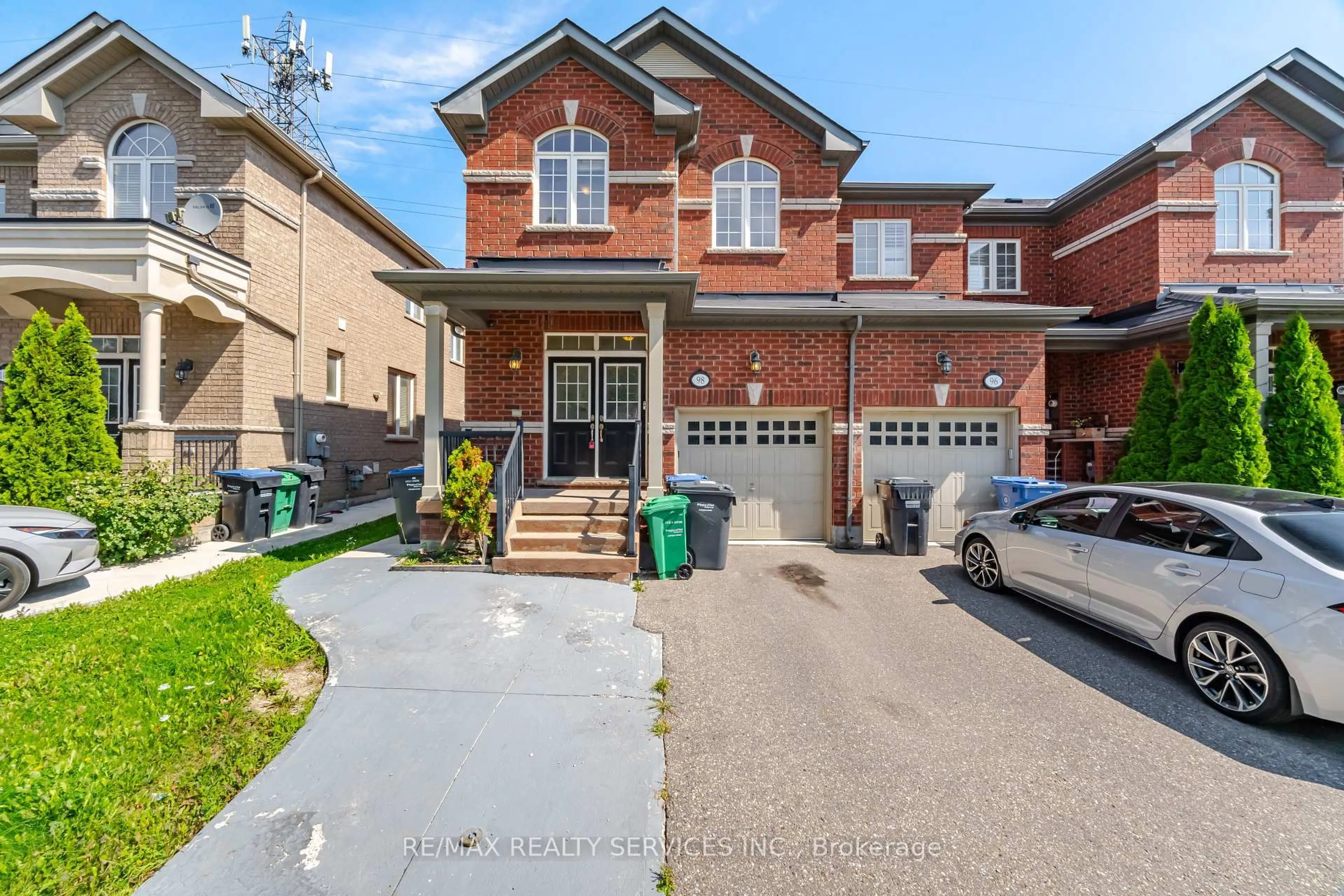 Home with brick exterior material, street for 98 Teal Crest Circ, Brampton Ontario L6X 2Z4