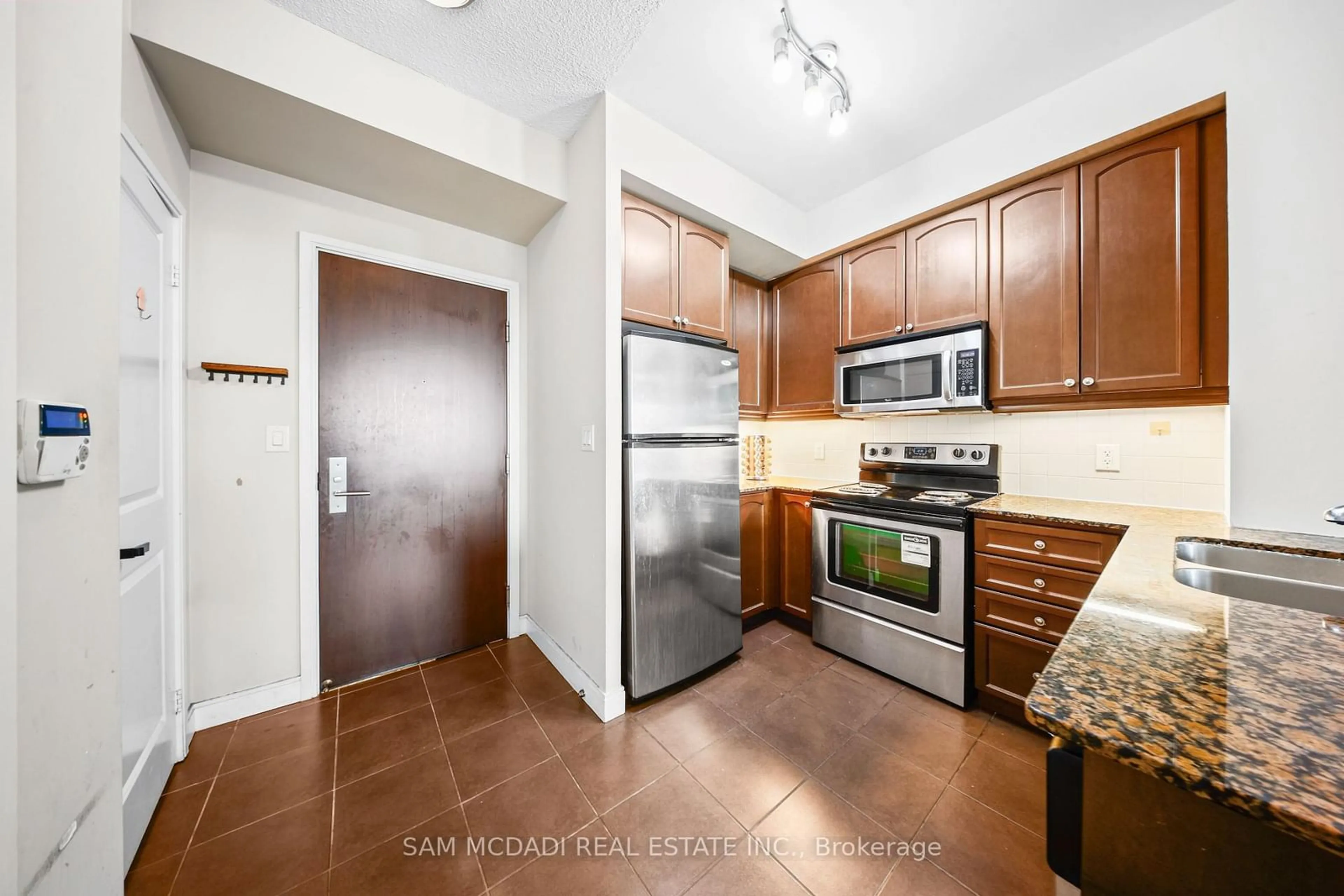 Standard kitchen, unknown for 60 Absolute Ave #2408, Mississauga Ontario L4Z 0A9