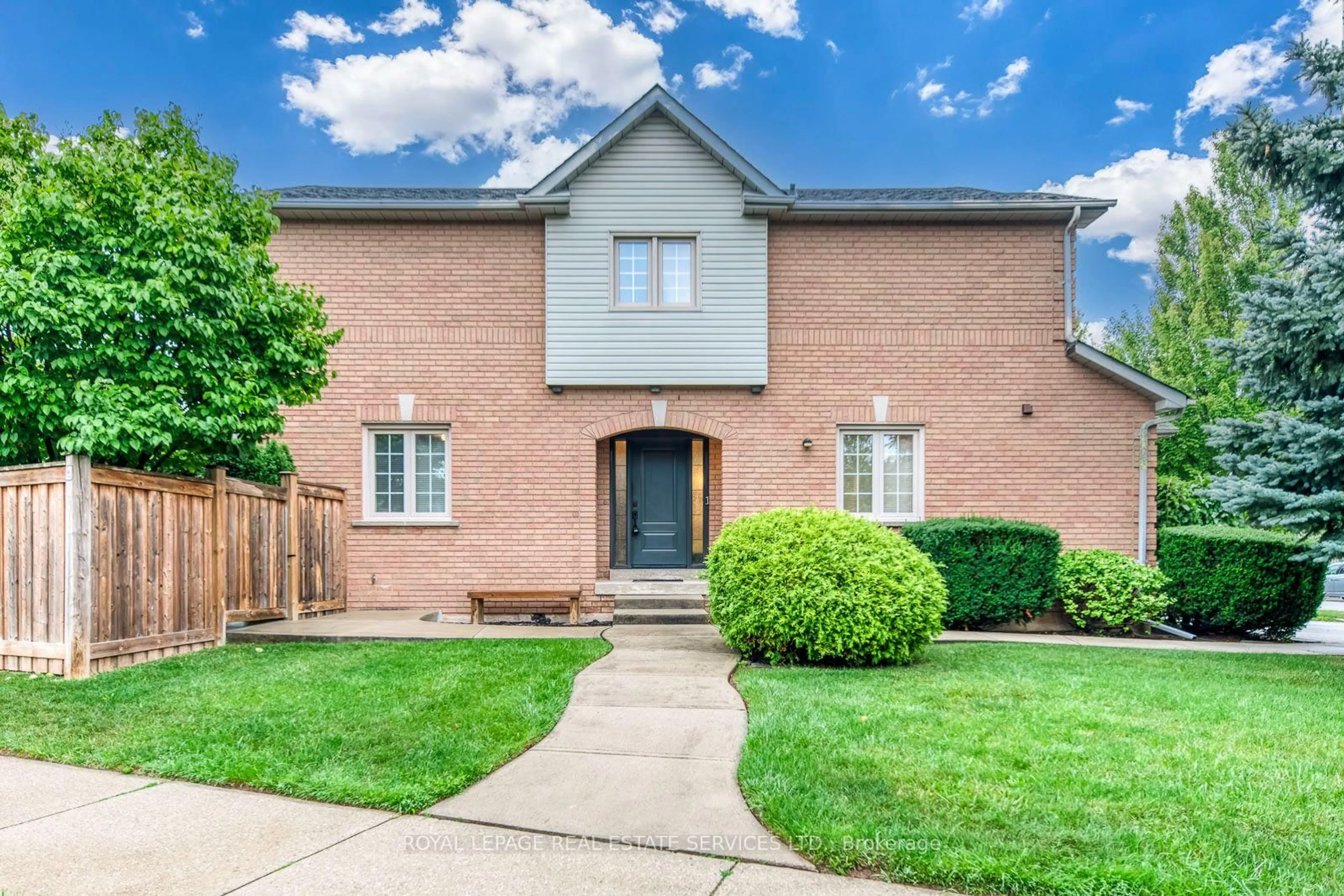 Home with brick exterior material, street for 2455 New Wood Dr, Oakville Ontario L6H 5Y3