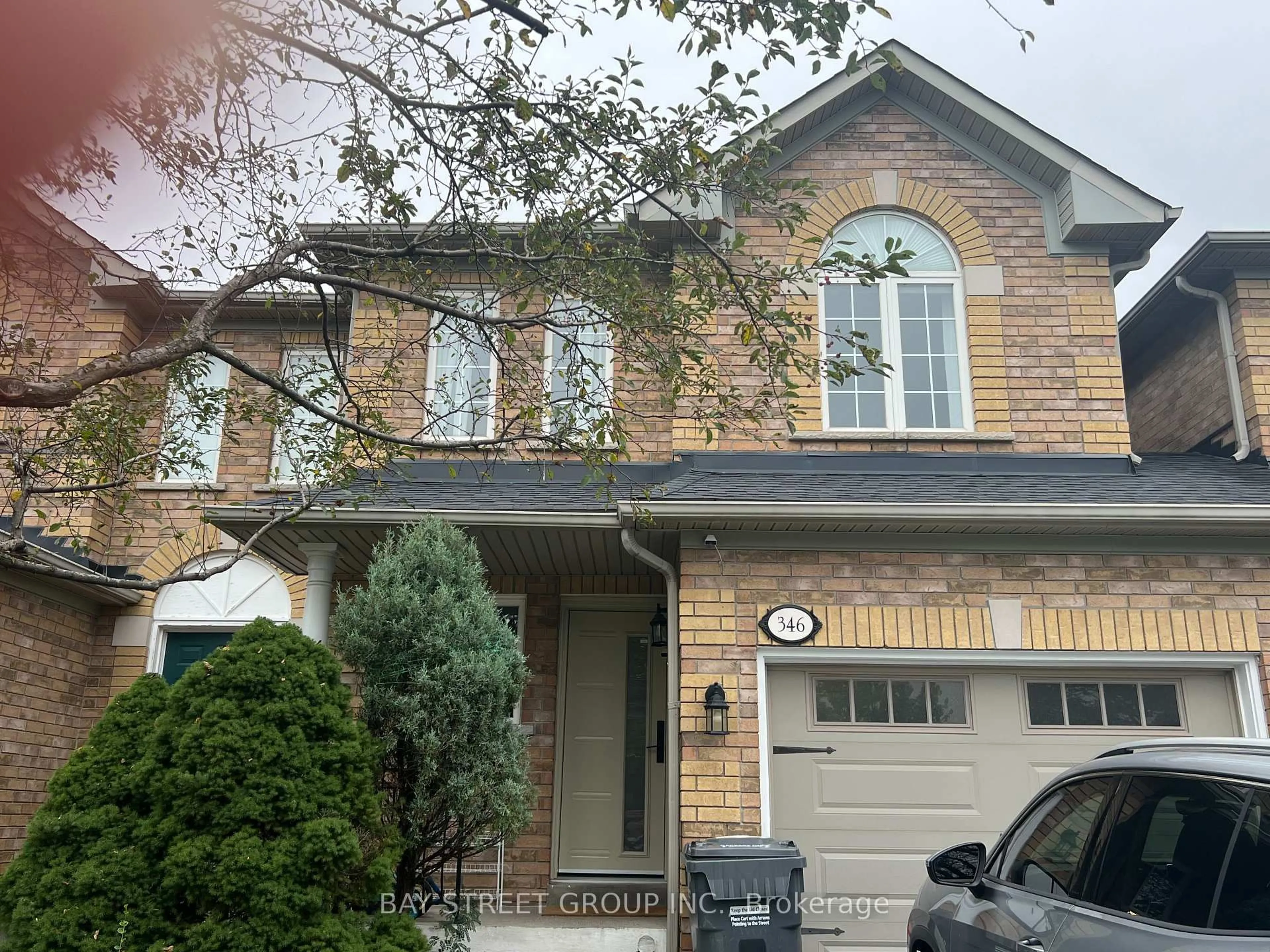 Home with brick exterior material, street for 346 Sardinia Dr, Mississauga Ontario L5R 3X6