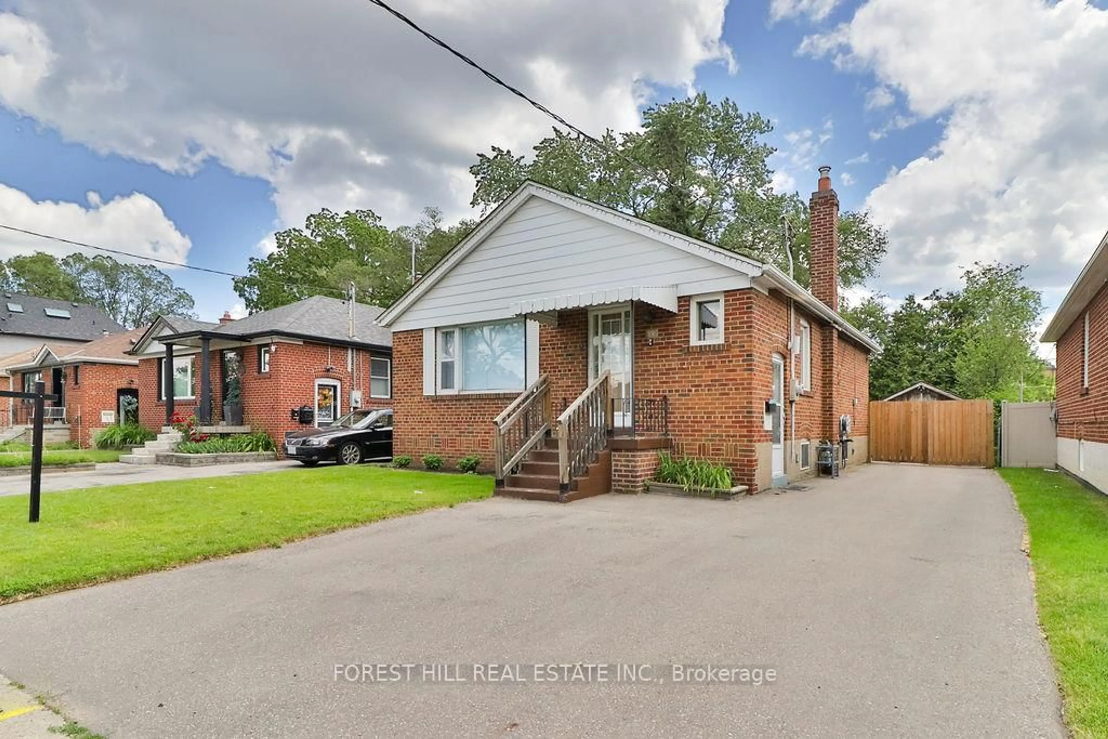 Home with brick exterior material, street for 19 Silvercrest Ave, Toronto Ontario M8W 2S3