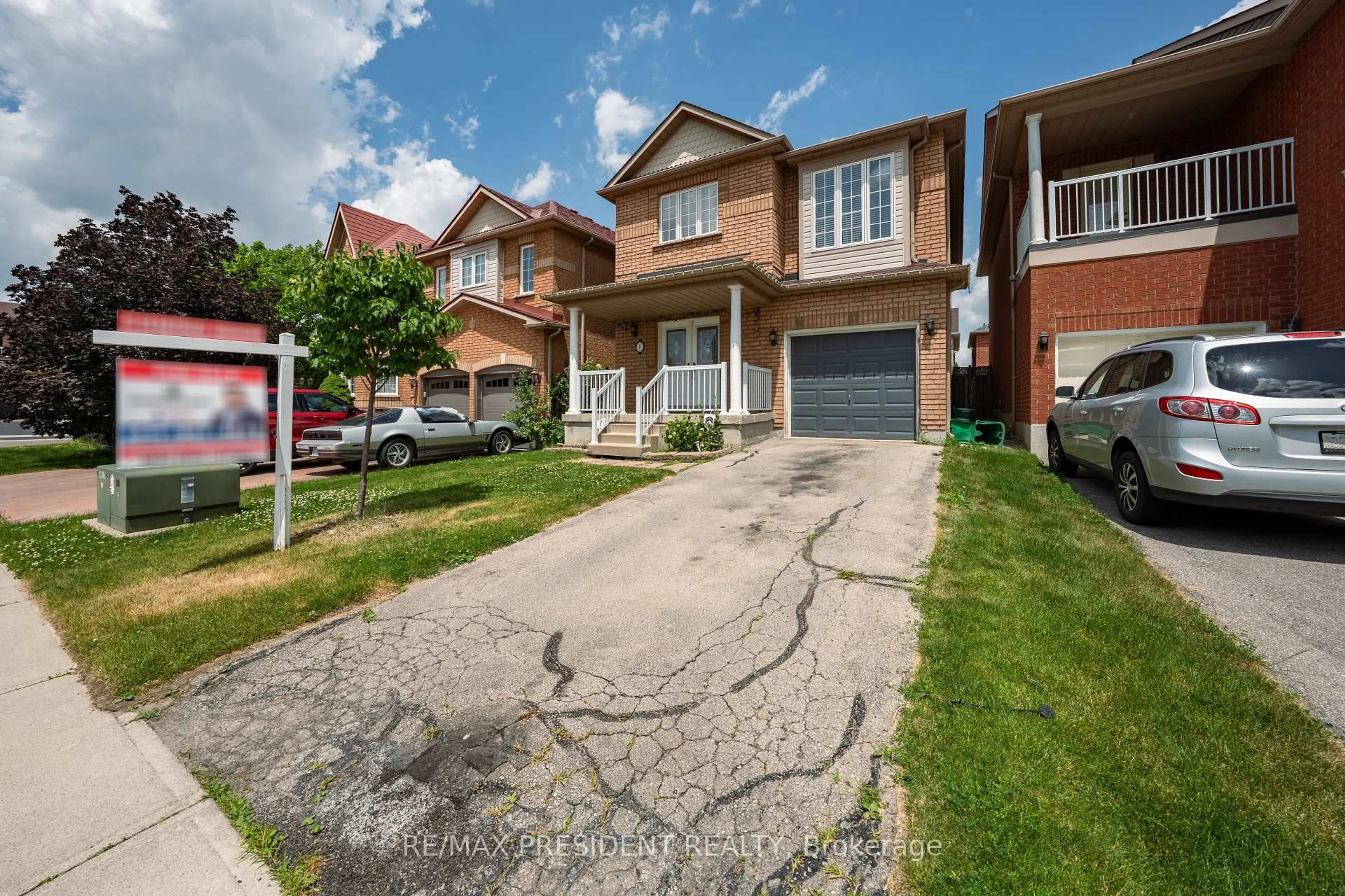 Home with brick exterior material, street for 4 Redfinch Way, Brampton Ontario L7A 2B3