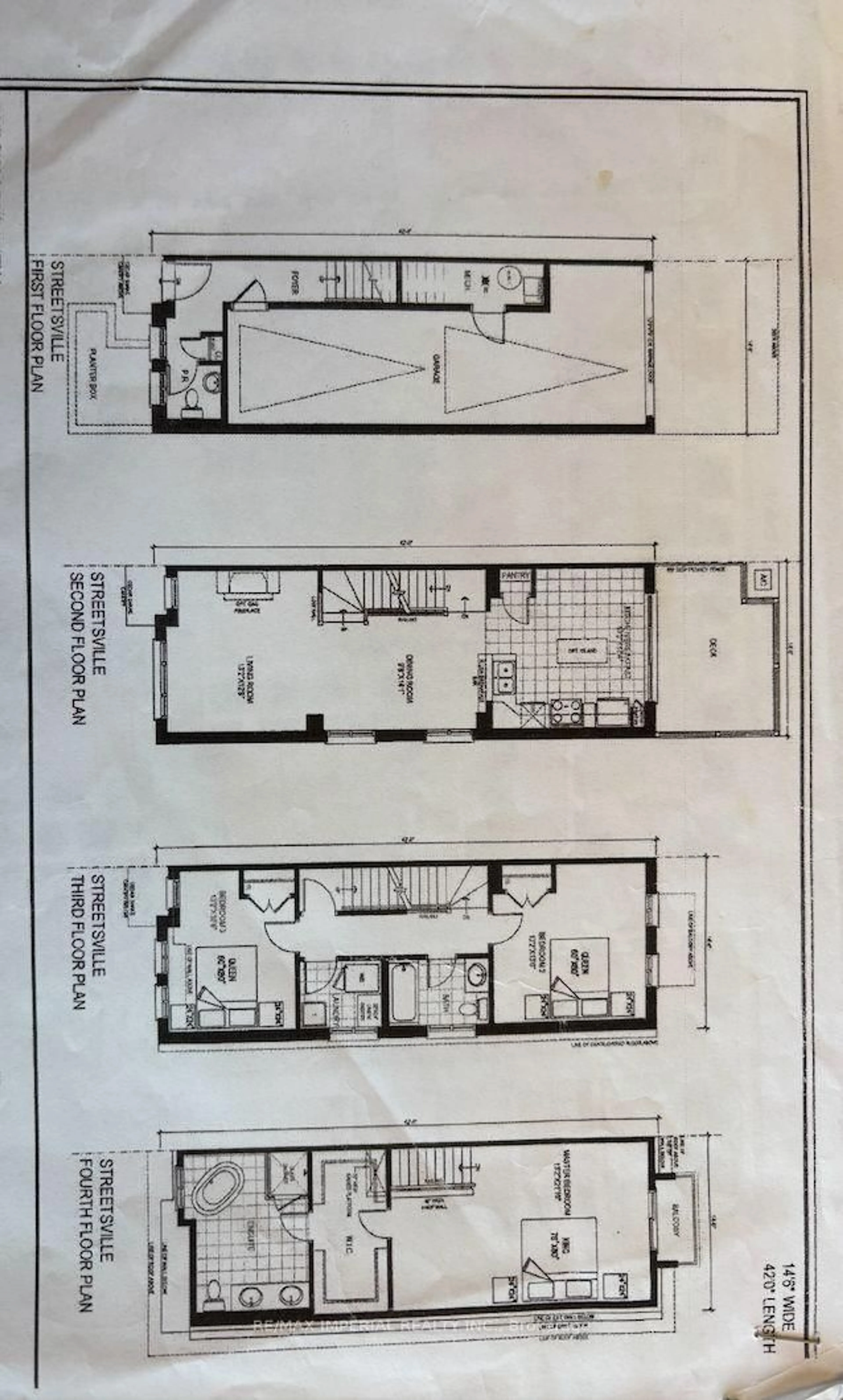 Floor plan for 70 Lunar Cres #185, Mississauga Ontario L5M 2R4