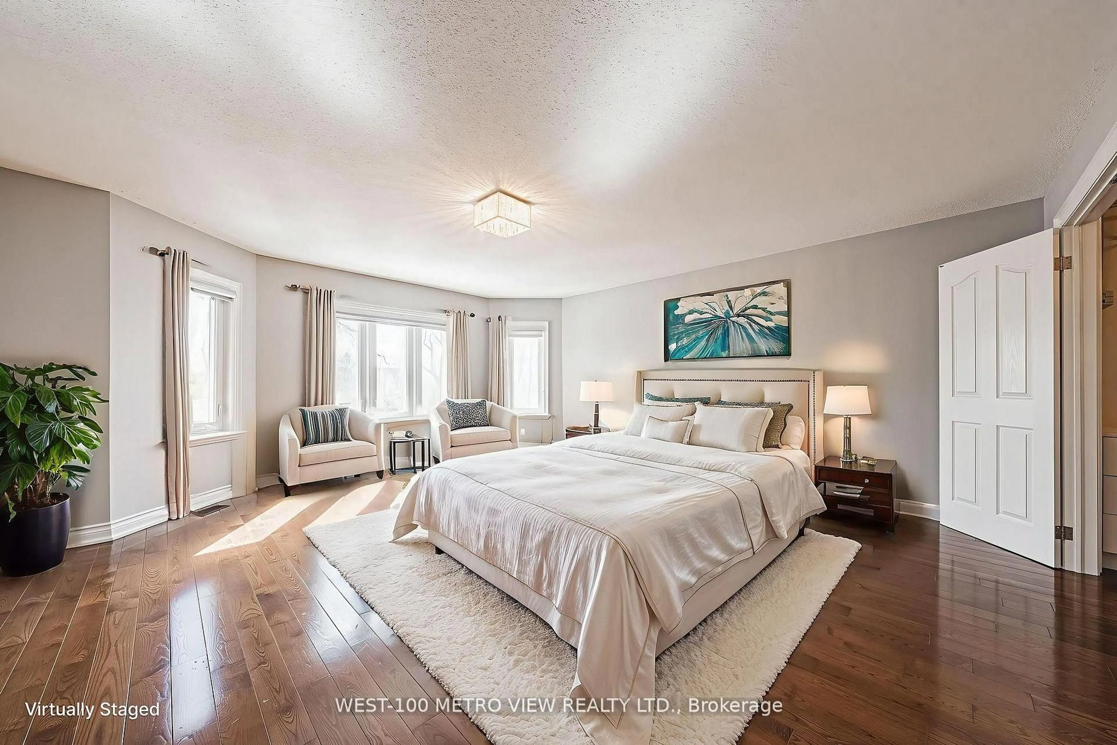 Bedroom with bed, unknown for 589 Glen Park Ave, Toronto Ontario M6B 2G4