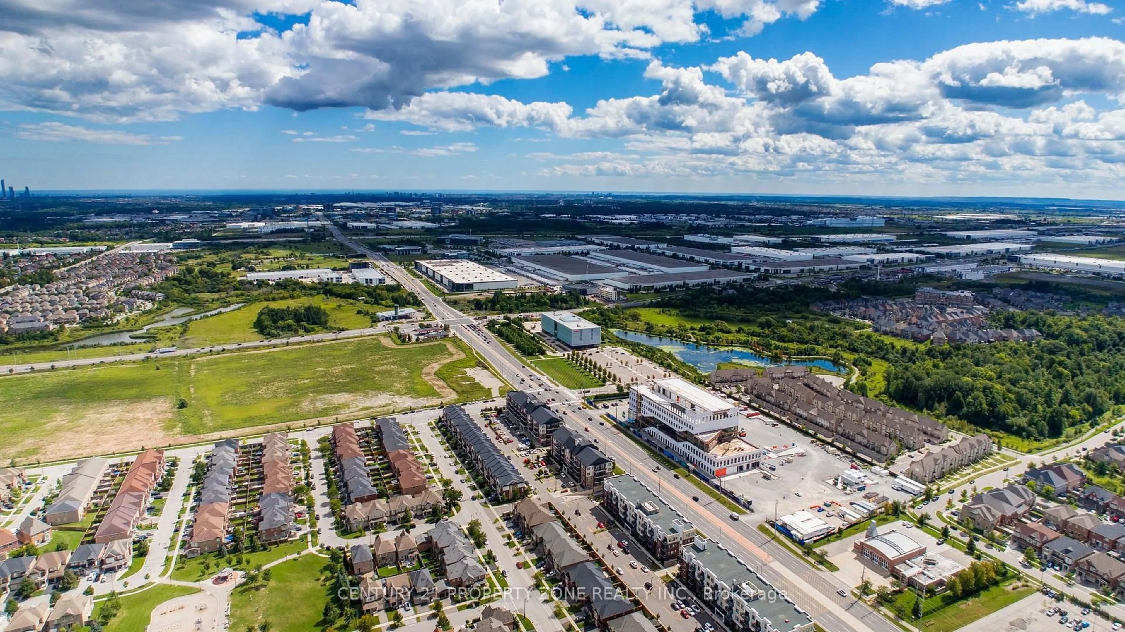 A pic from outside/outdoor area/front of a property/back of a property/a pic from drone, street for 54 Sky Harbour Dr #412, Brampton Ontario L6Y 6B9