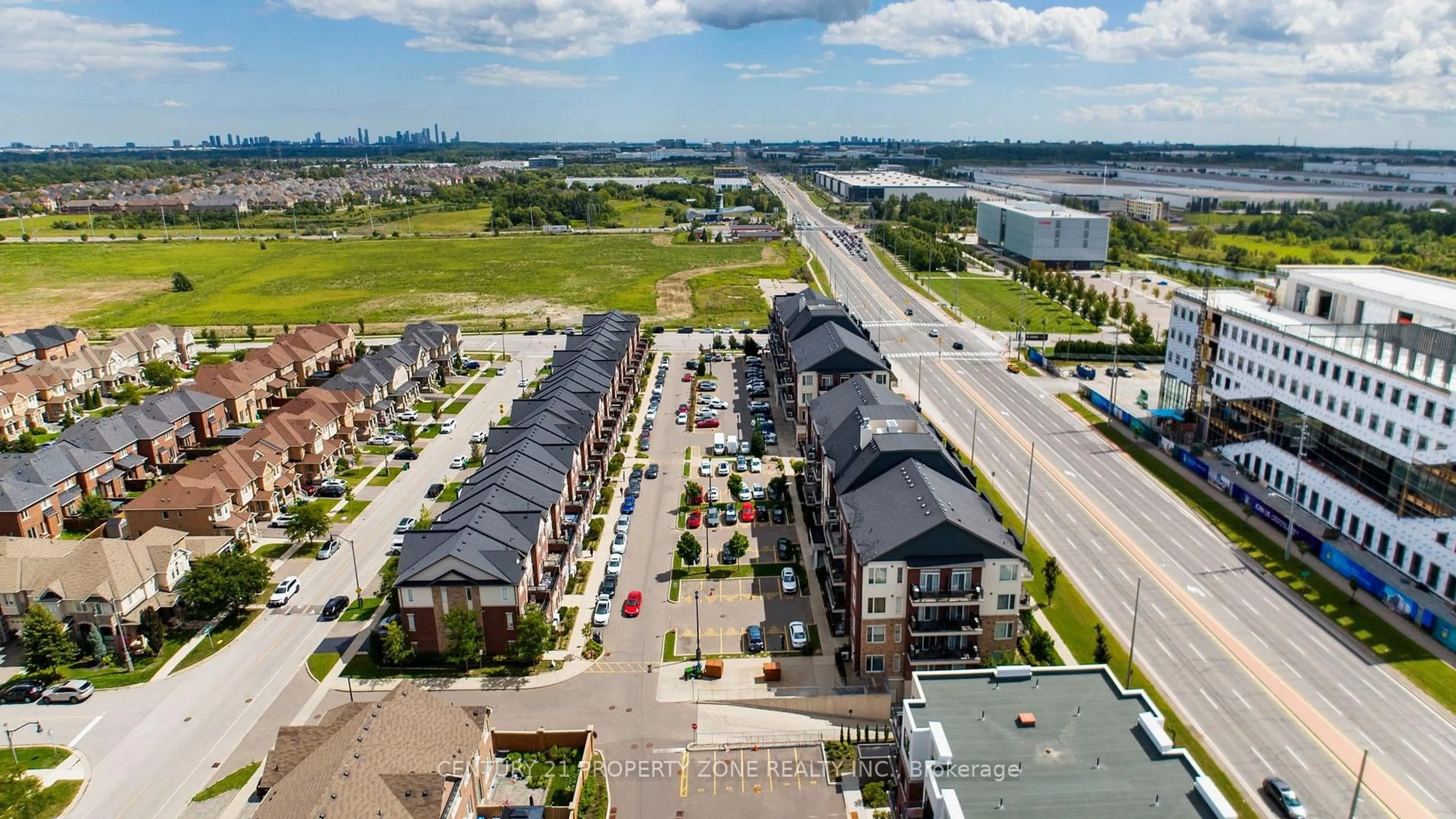A pic from outside/outdoor area/front of a property/back of a property/a pic from drone, unknown for 54 Sky Harbour Dr #412, Brampton Ontario L6Y 6B9
