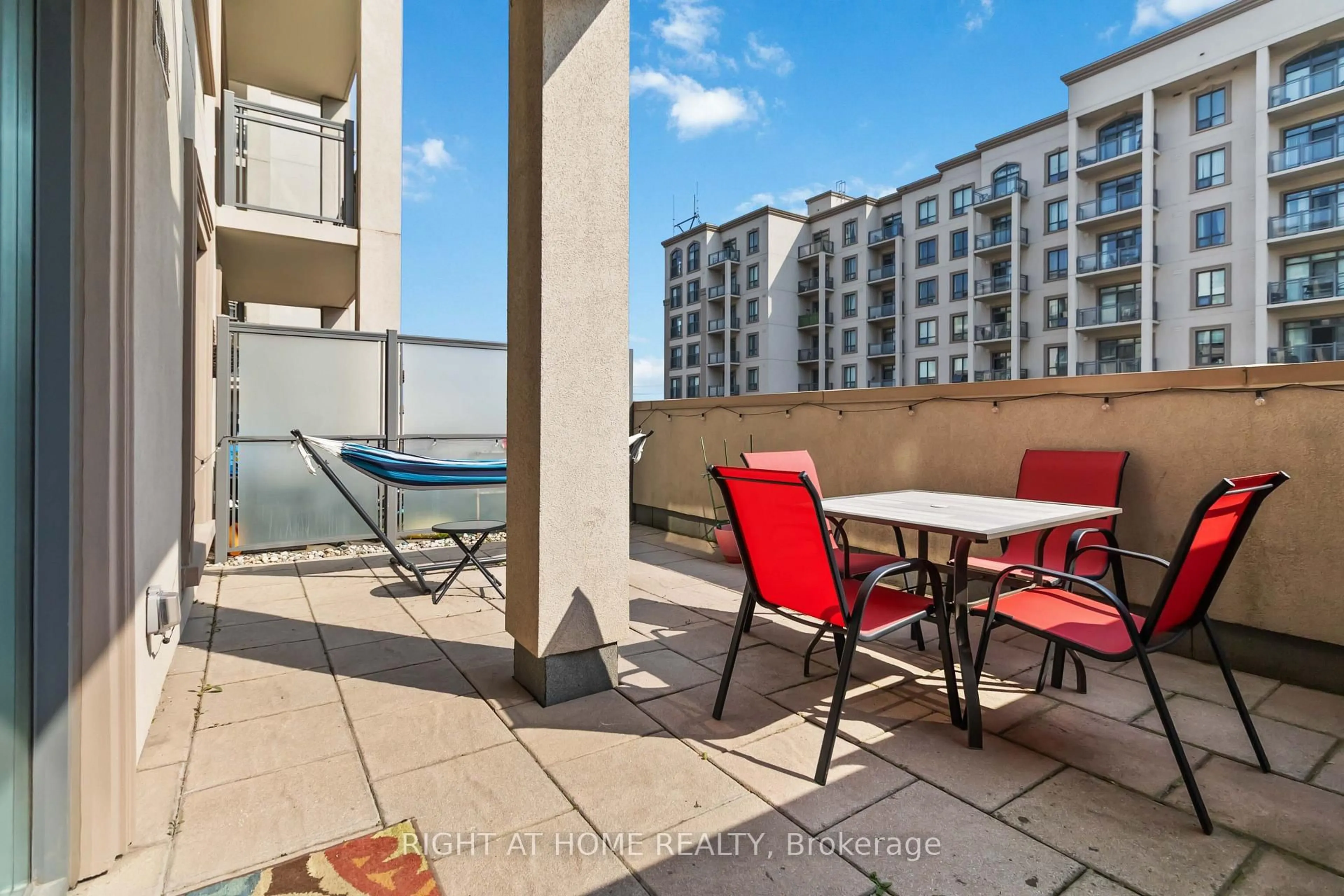 Balcony in the apartment, water/lake/river/ocean view for 2490 Old Bronte Rd #301, Oakville Ontario L6M 0Y5