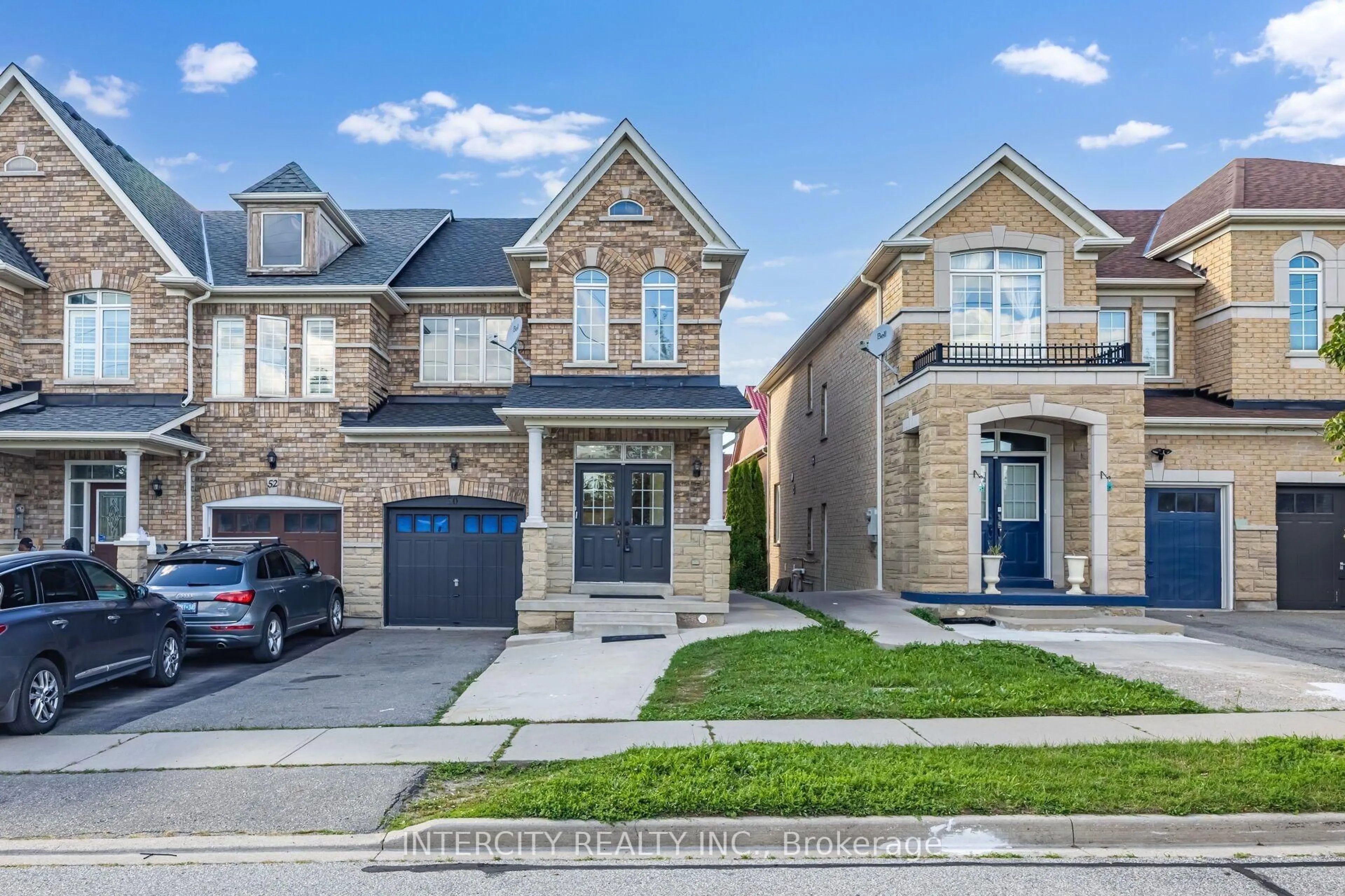 Home with brick exterior material, street for 50 Royal Vista Rd, Brampton Ontario L6Y 0N5