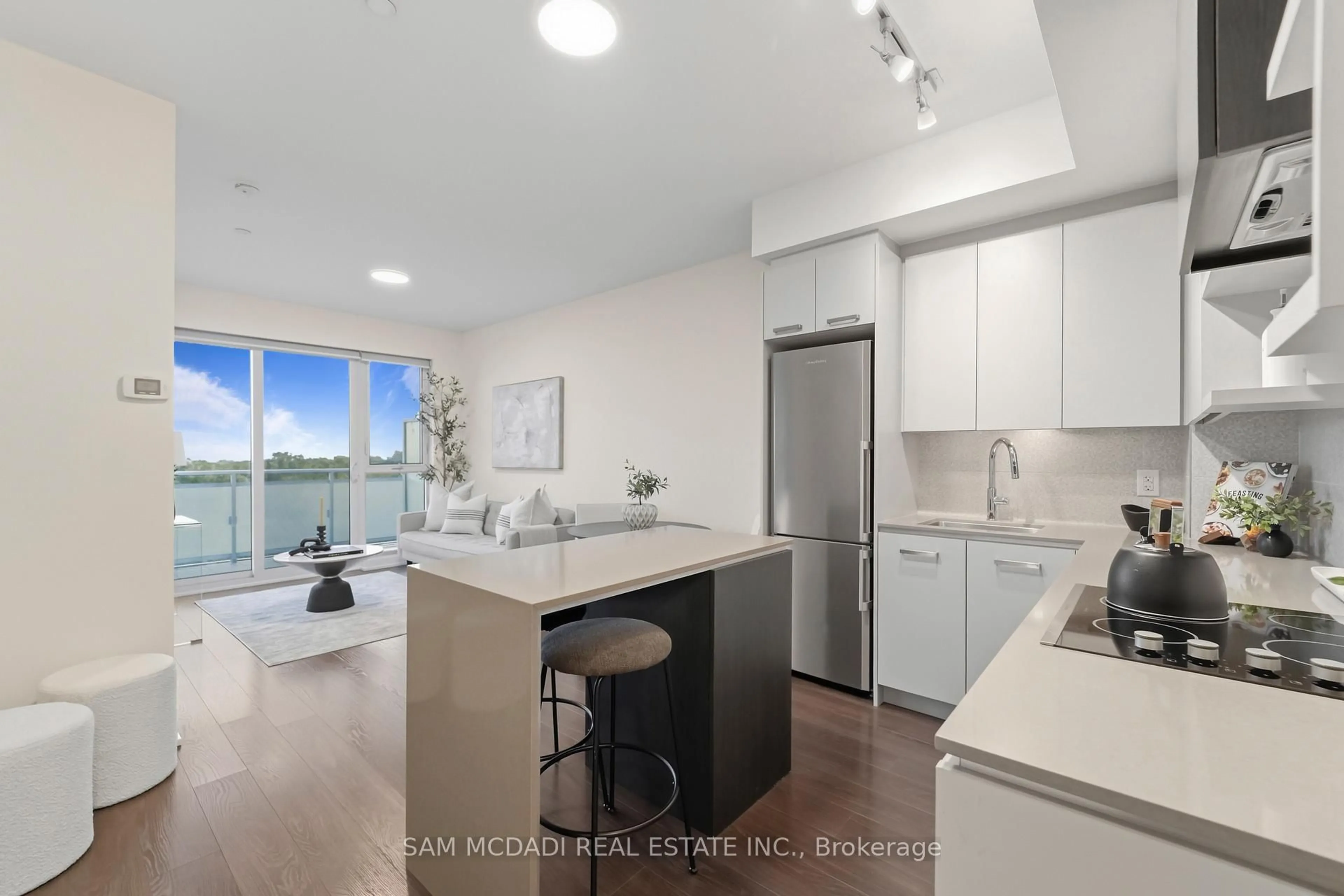 Open concept kitchen, unknown for 1830 Bloor St #817, Toronto Ontario M6P 0A2