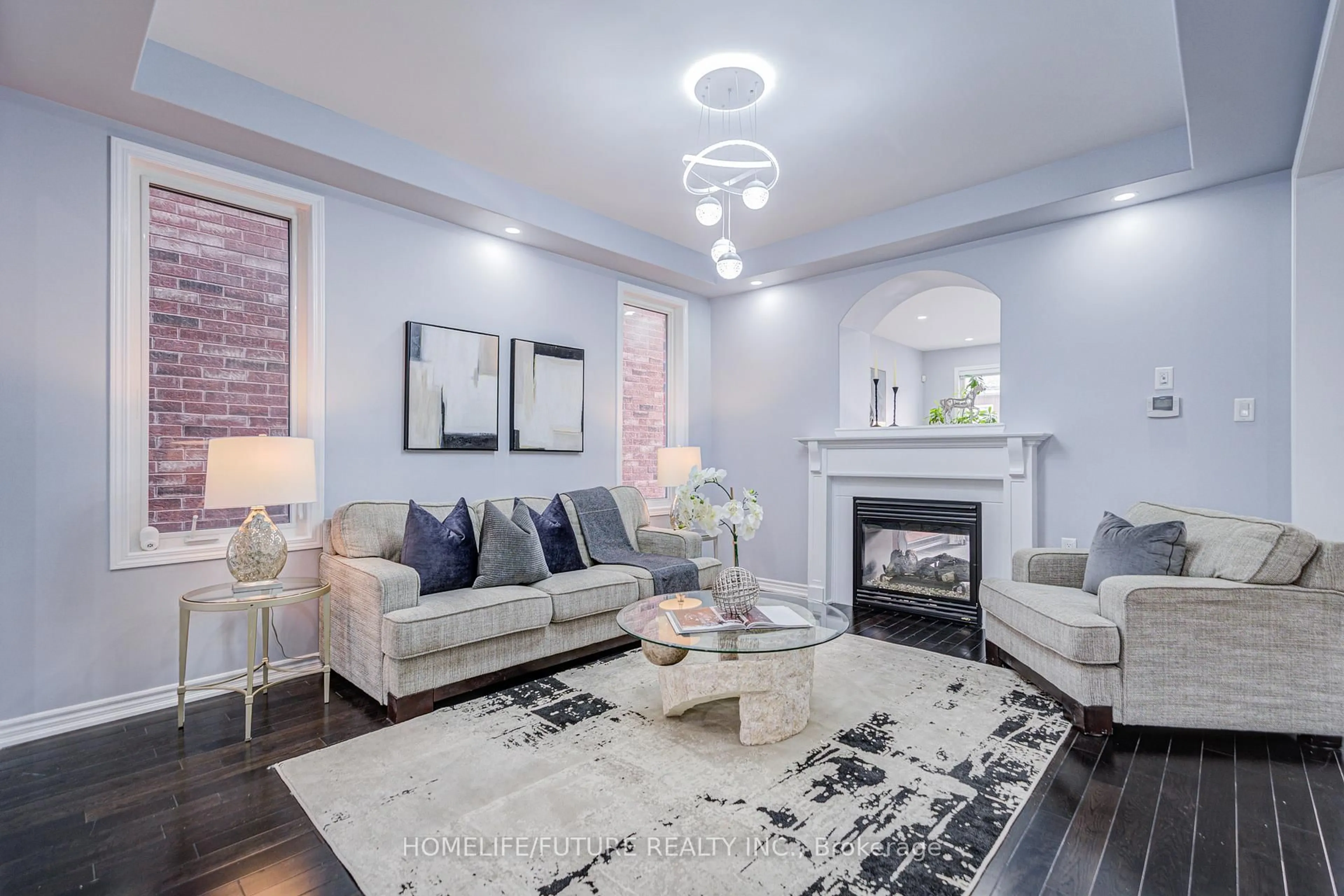 Living room with furniture, unknown for 342 Laundon Terr, Milton Ontario L9T 7N9