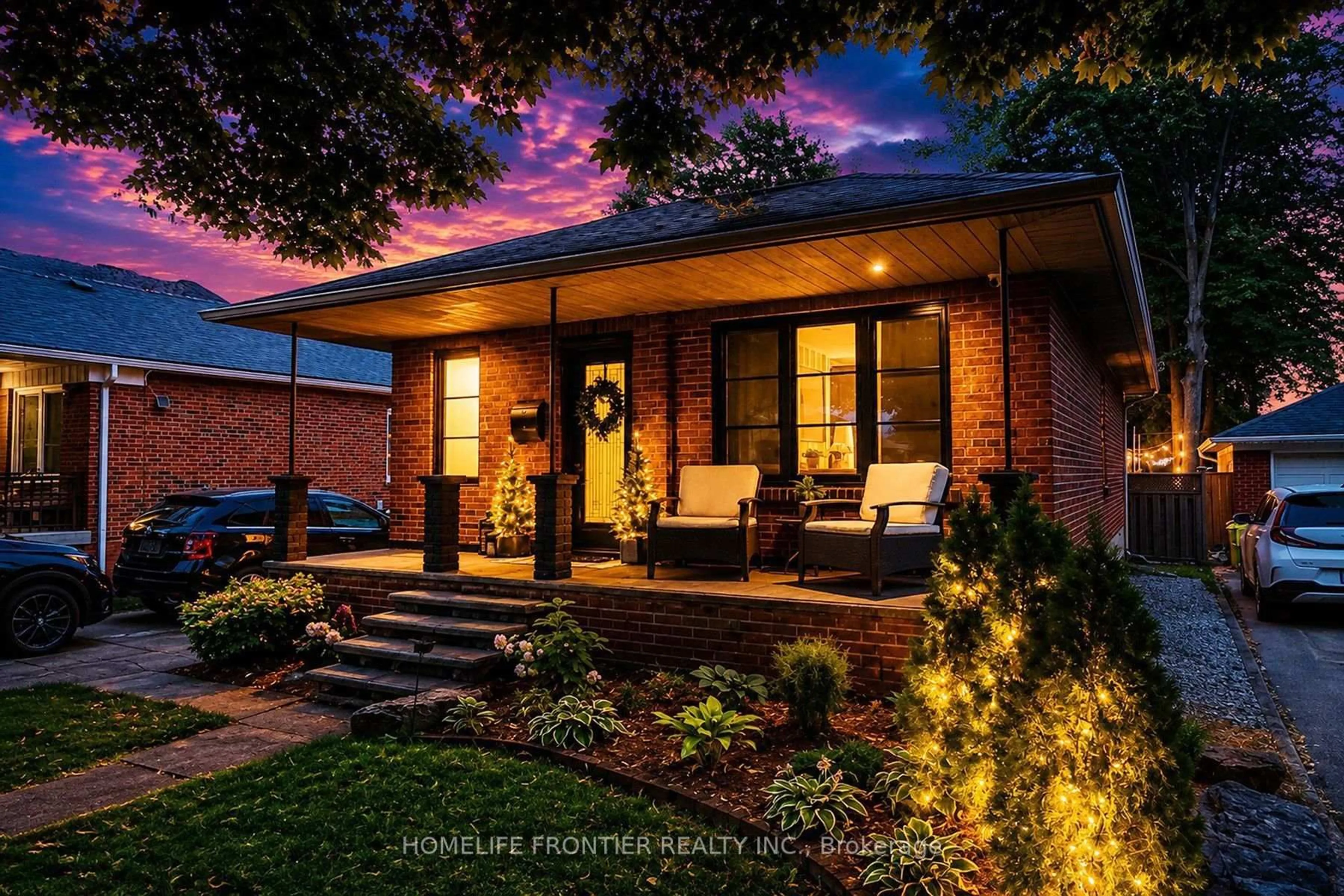 Home with brick exterior material, street for 23 Whaley Dr, Toronto Ontario M8W 2N2