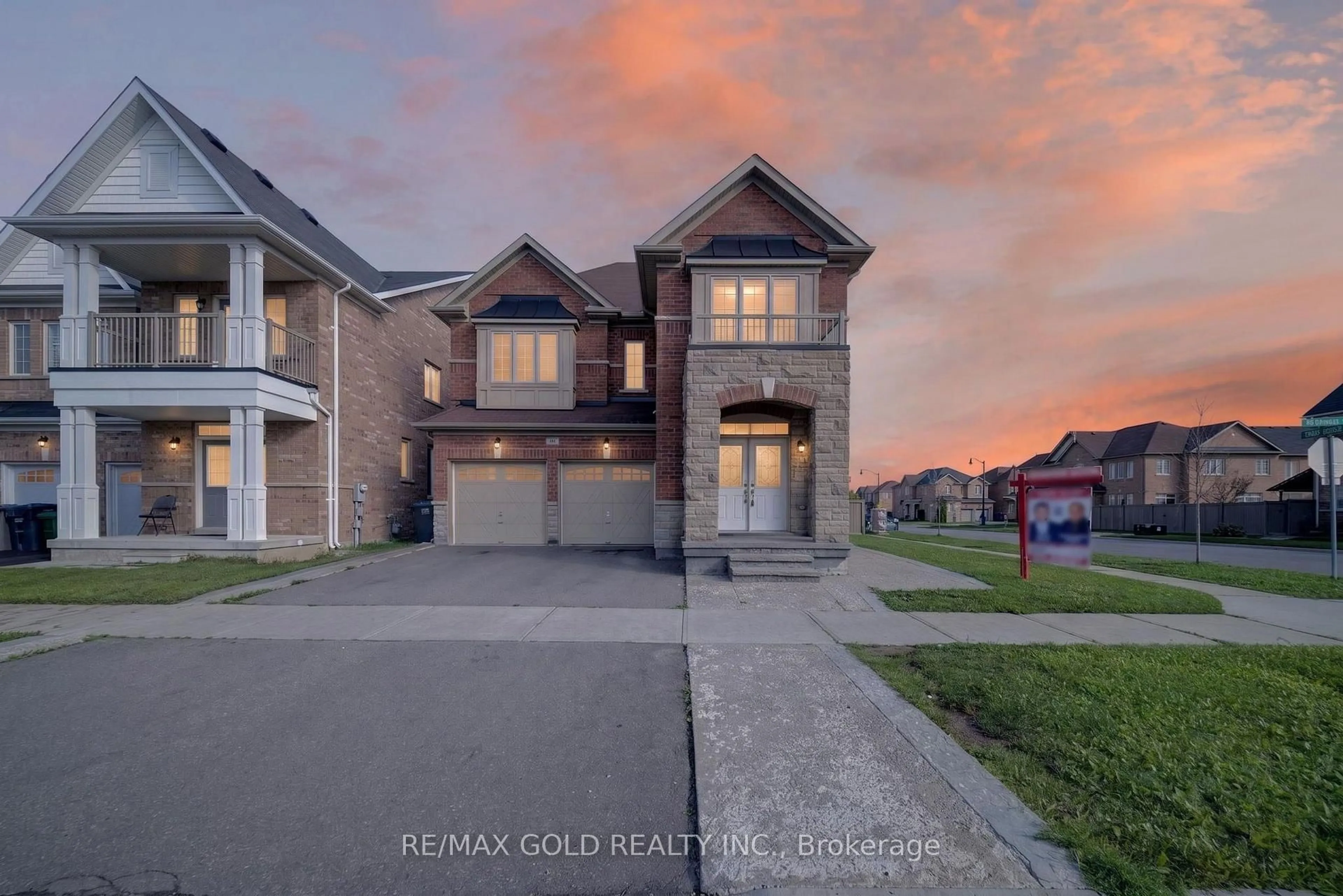 Home with brick exterior material, street for 43 Kilkarrin Rd, Brampton Ontario L7A 4C6