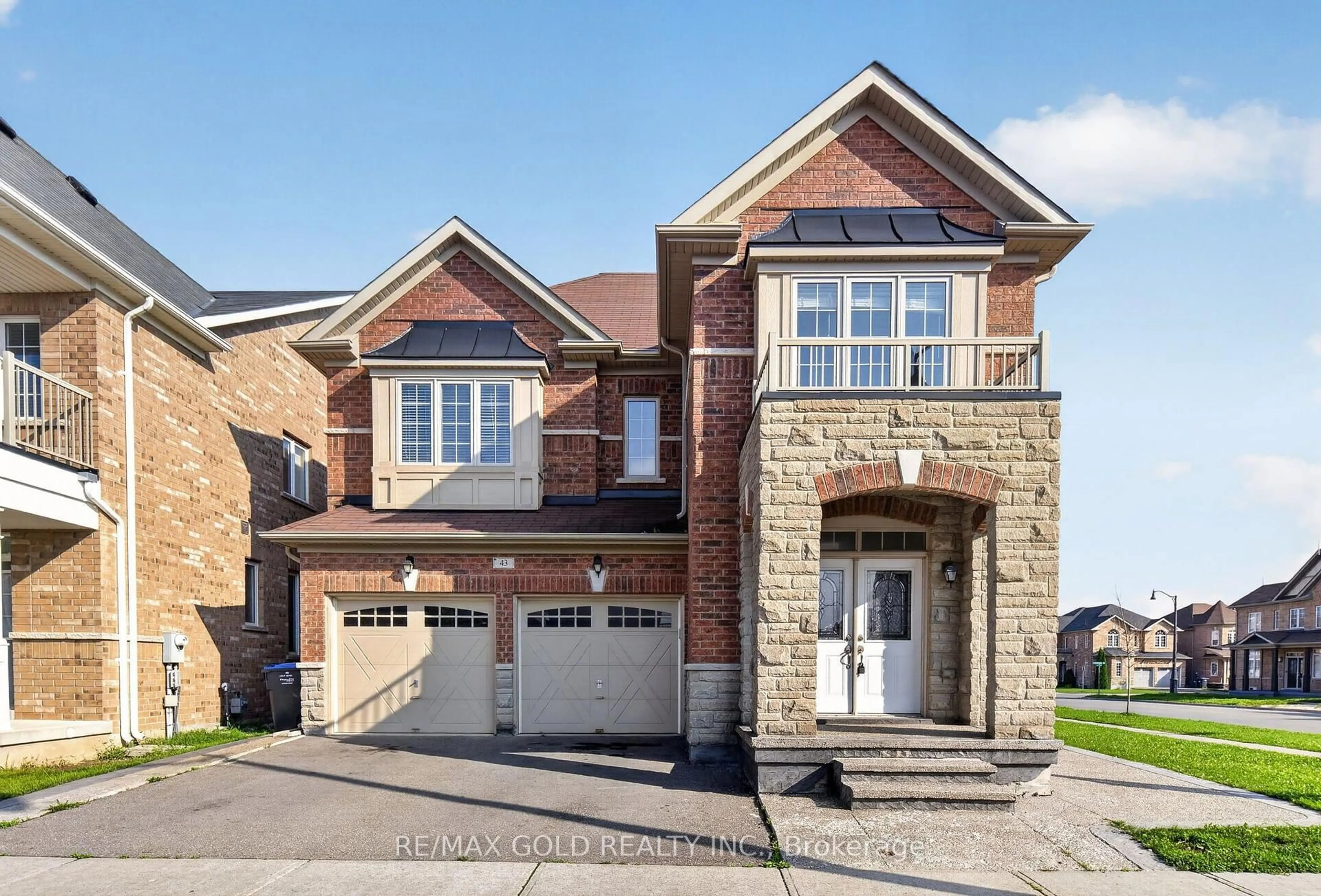 Home with brick exterior material, street for 43 Kilkarrin Rd, Brampton Ontario L7A 4C6