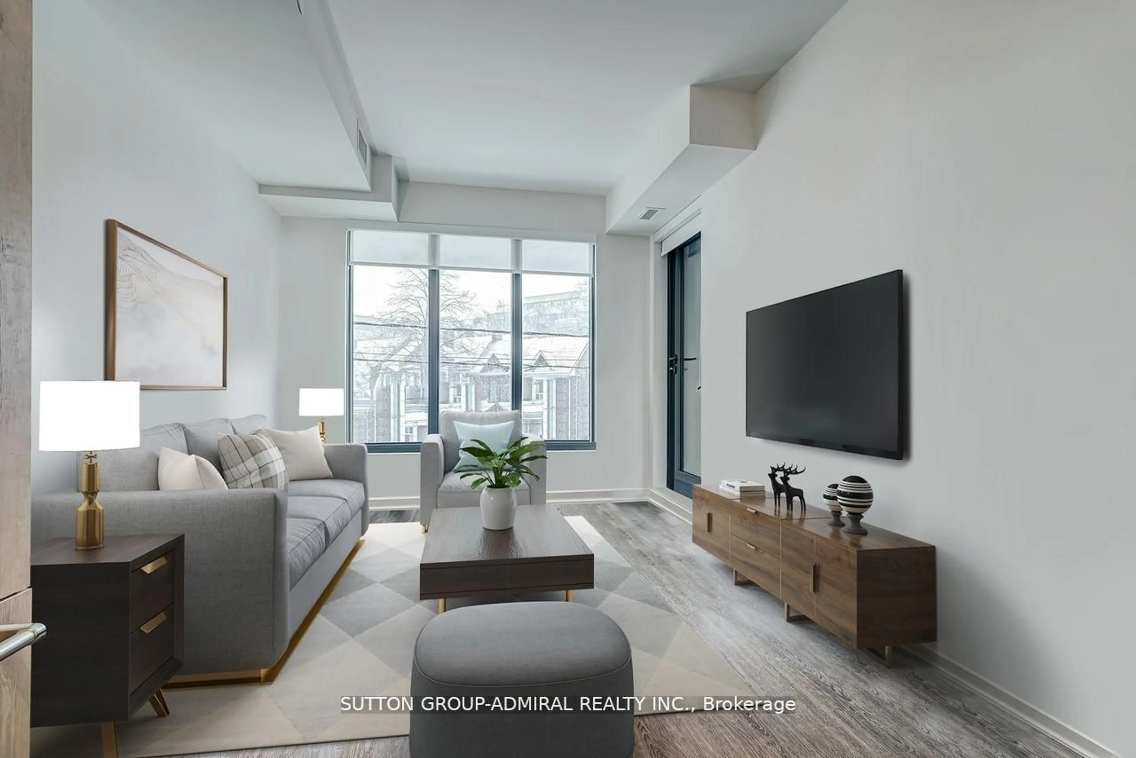 Living room with furniture, unknown for 430 Roncesvalles Ave #207, Toronto Ontario M6R 0A6