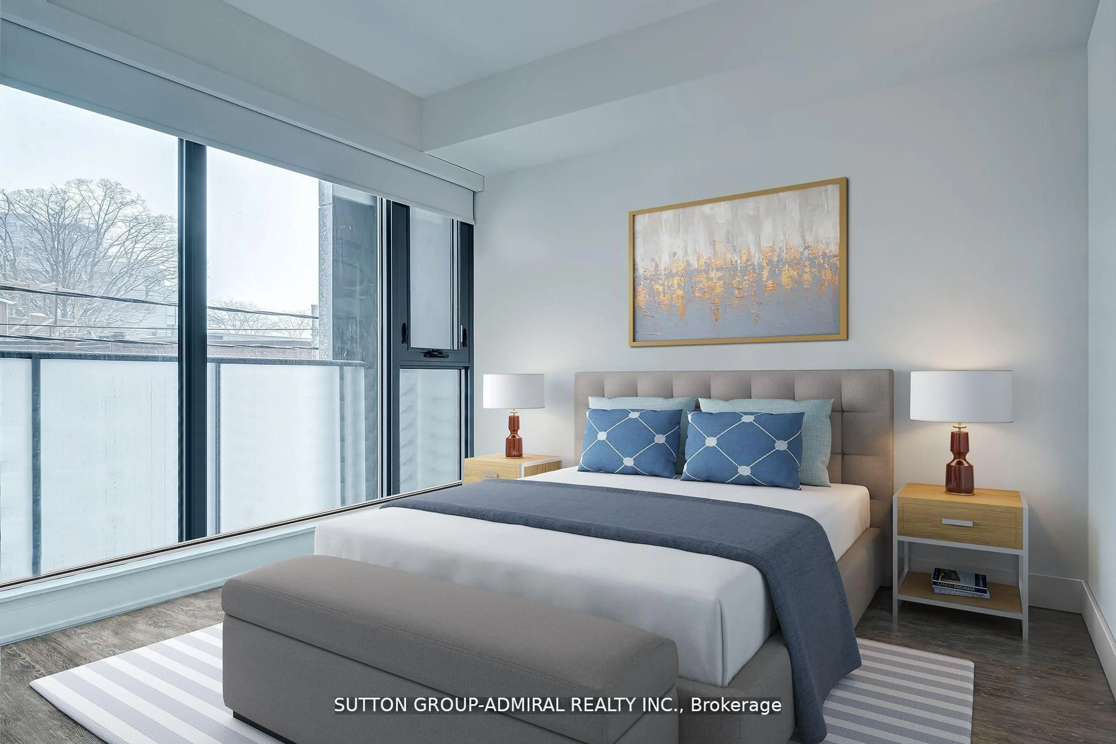 Bedroom with bed, unknown for 430 Roncesvalles Ave #207, Toronto Ontario M6R 0A6