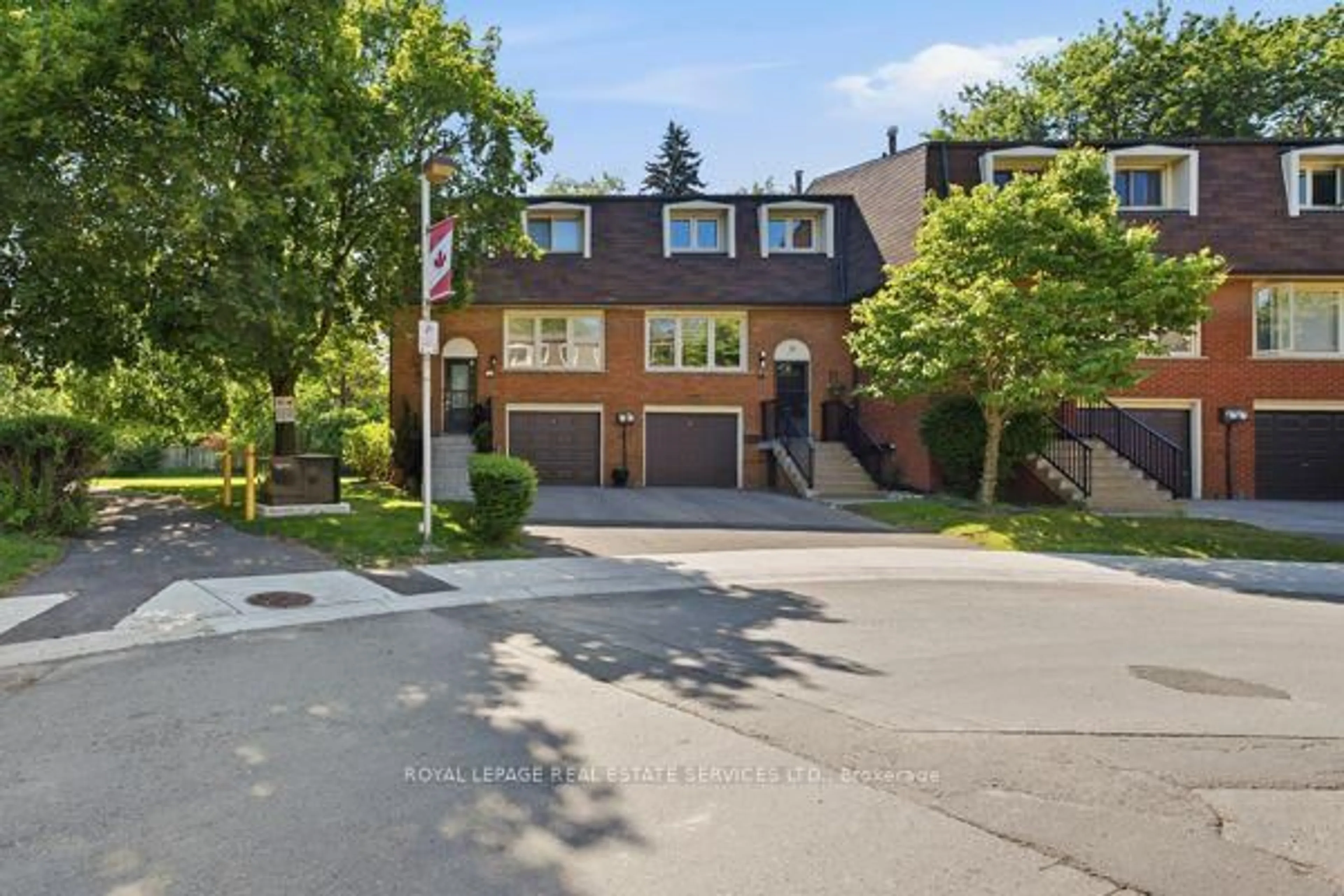 Home with brick exterior material, street for 29 Silver Shadow Path, Toronto Ontario M9C 4Y2