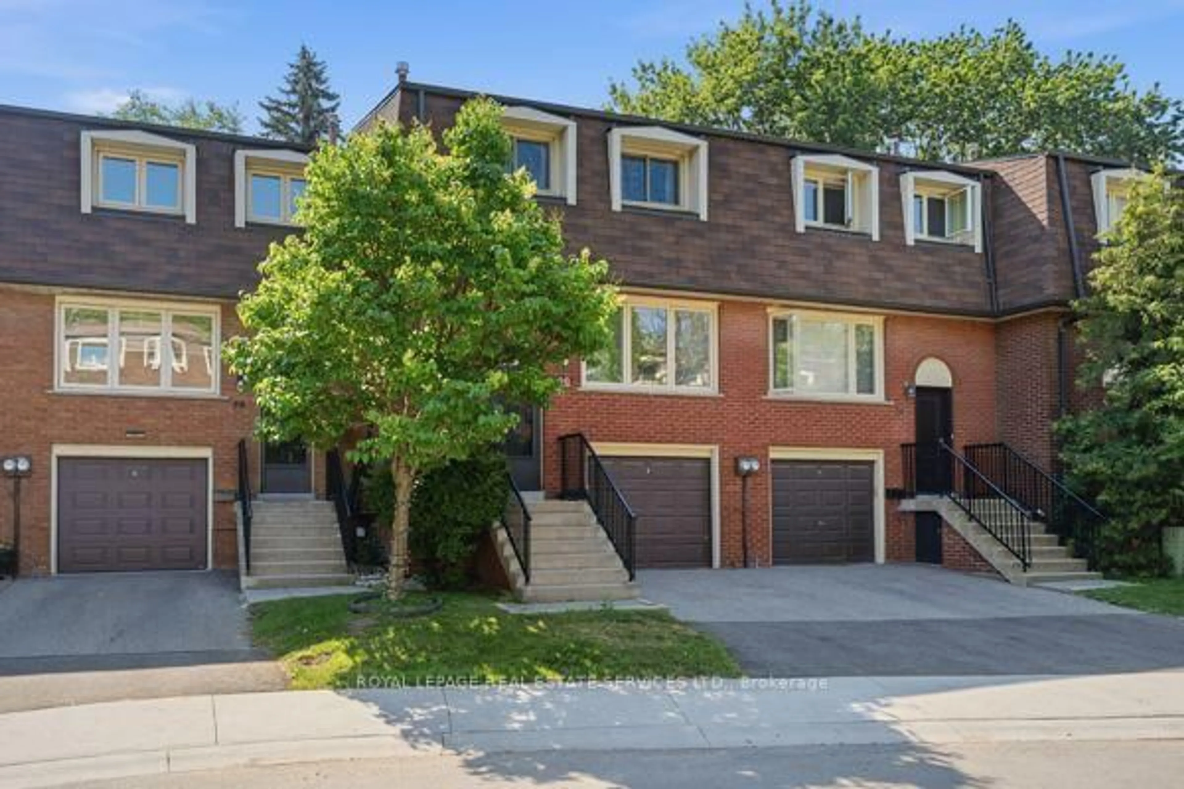 Home with brick exterior material, street for 29 Silver Shadow Path, Toronto Ontario M9C 4Y2