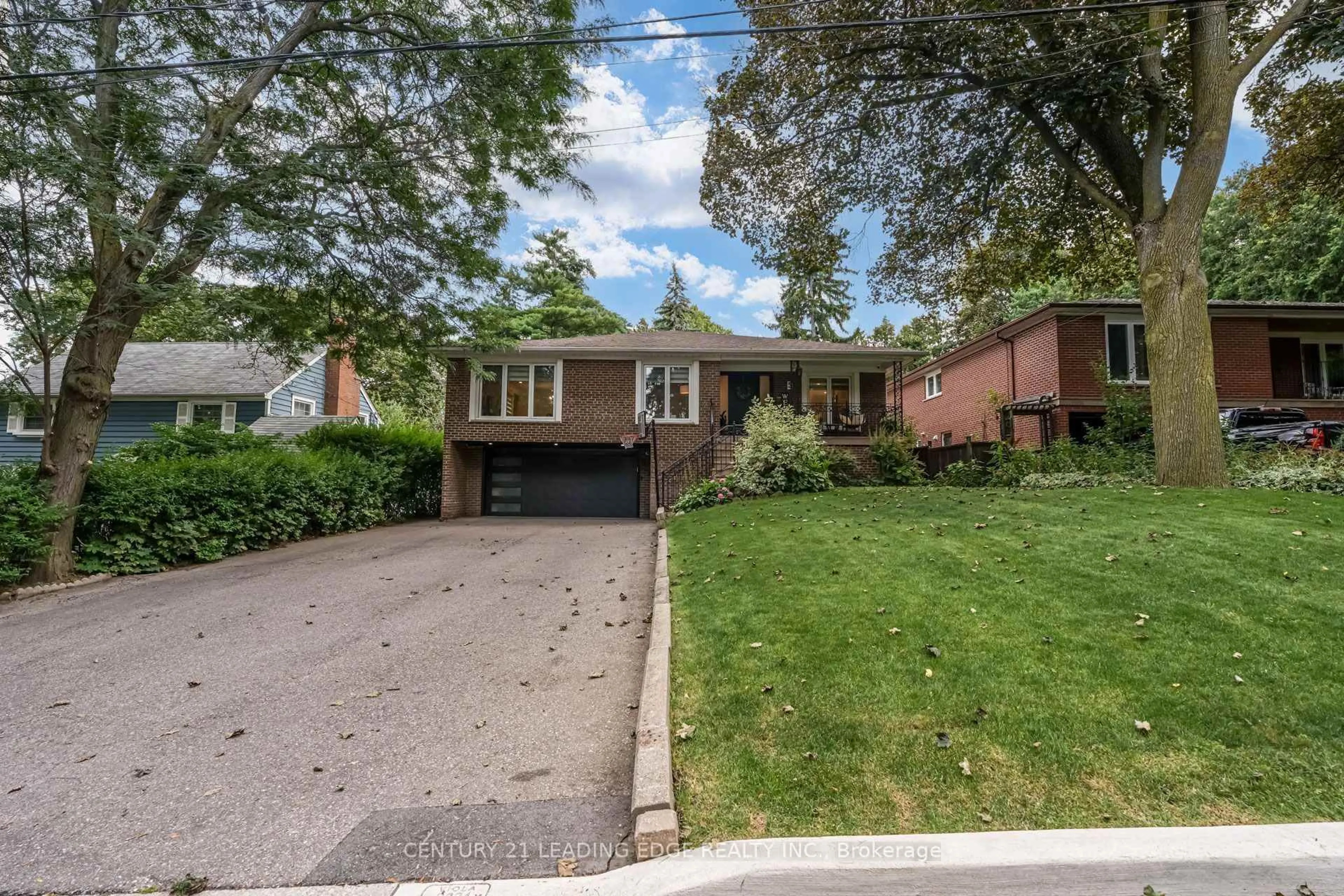 Home with brick exterior material, street for 5 Mountbatten Rd, Toronto Ontario M9P 1Y8