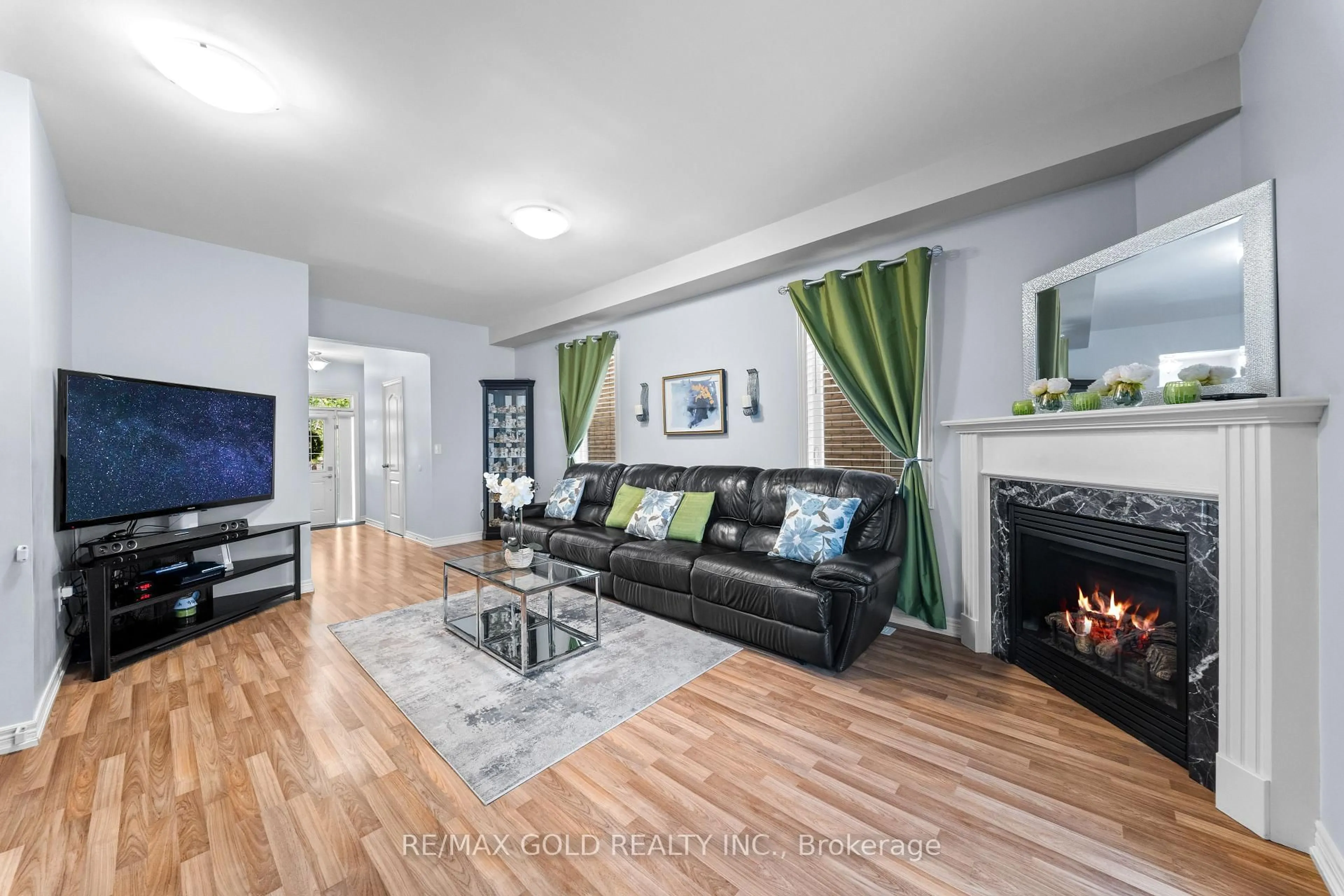 Living room with furniture, unknown for 73 Lesabre Cres, Brampton Ontario L6P 3R4