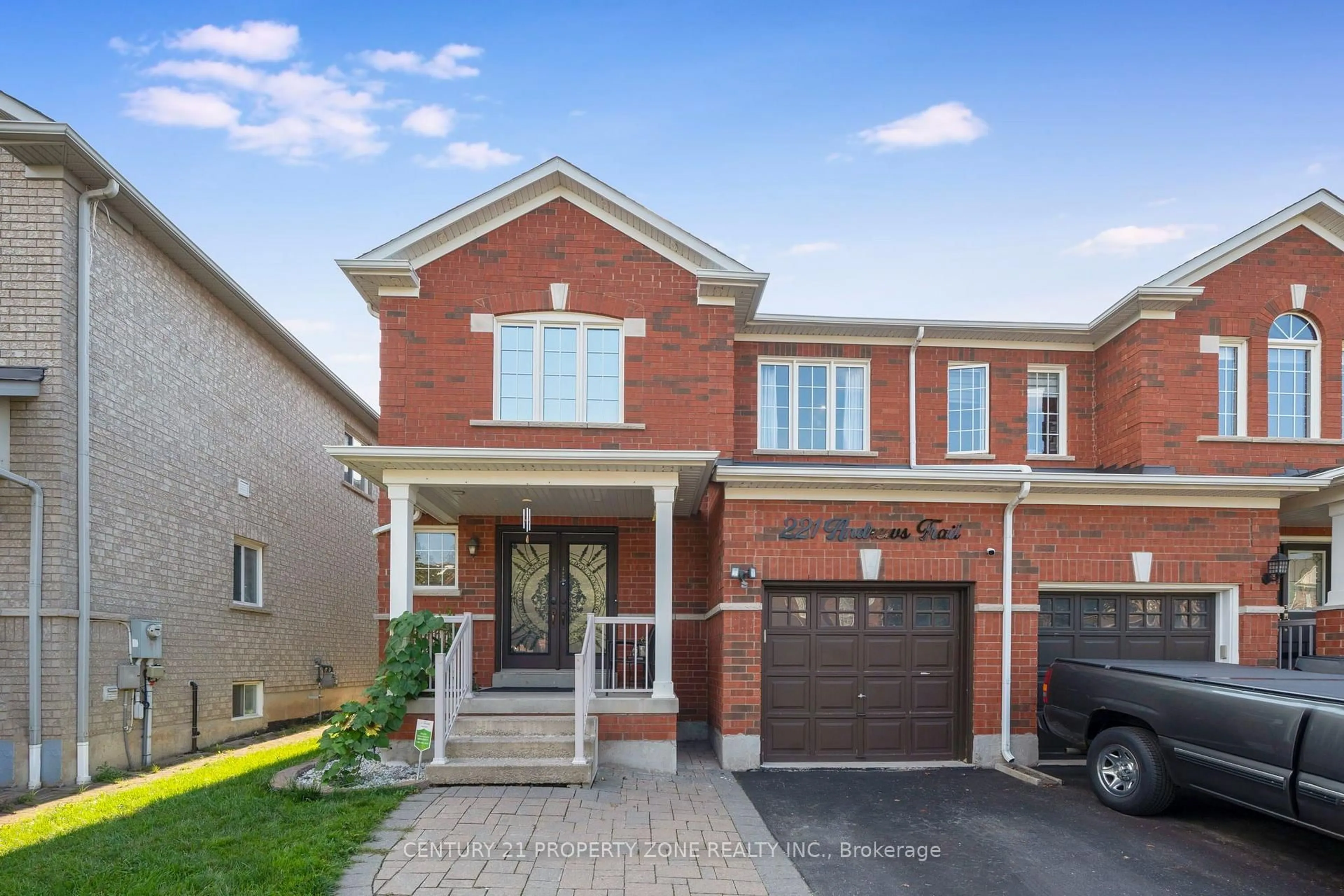 Home with brick exterior material, street for 221 Andrews Tr, Milton Ontario L9T 6S7