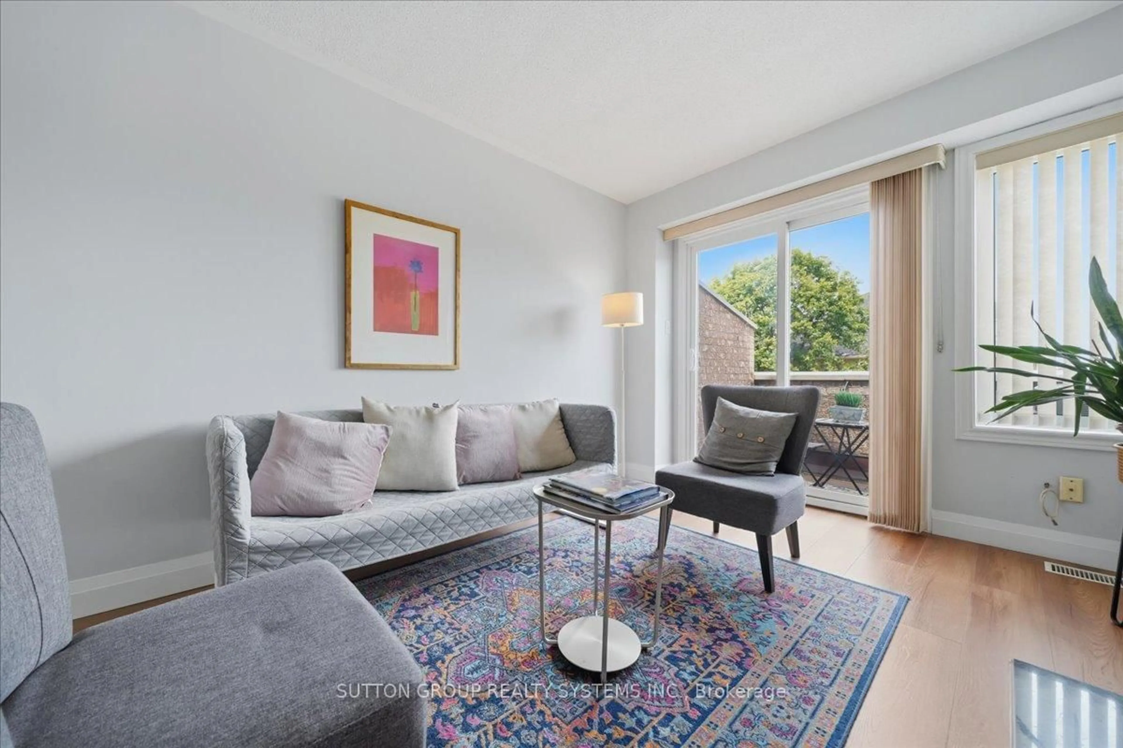 Living room with furniture, unknown for 60 Barondale Dr #255, Mississauga Ontario L4Z 3N8