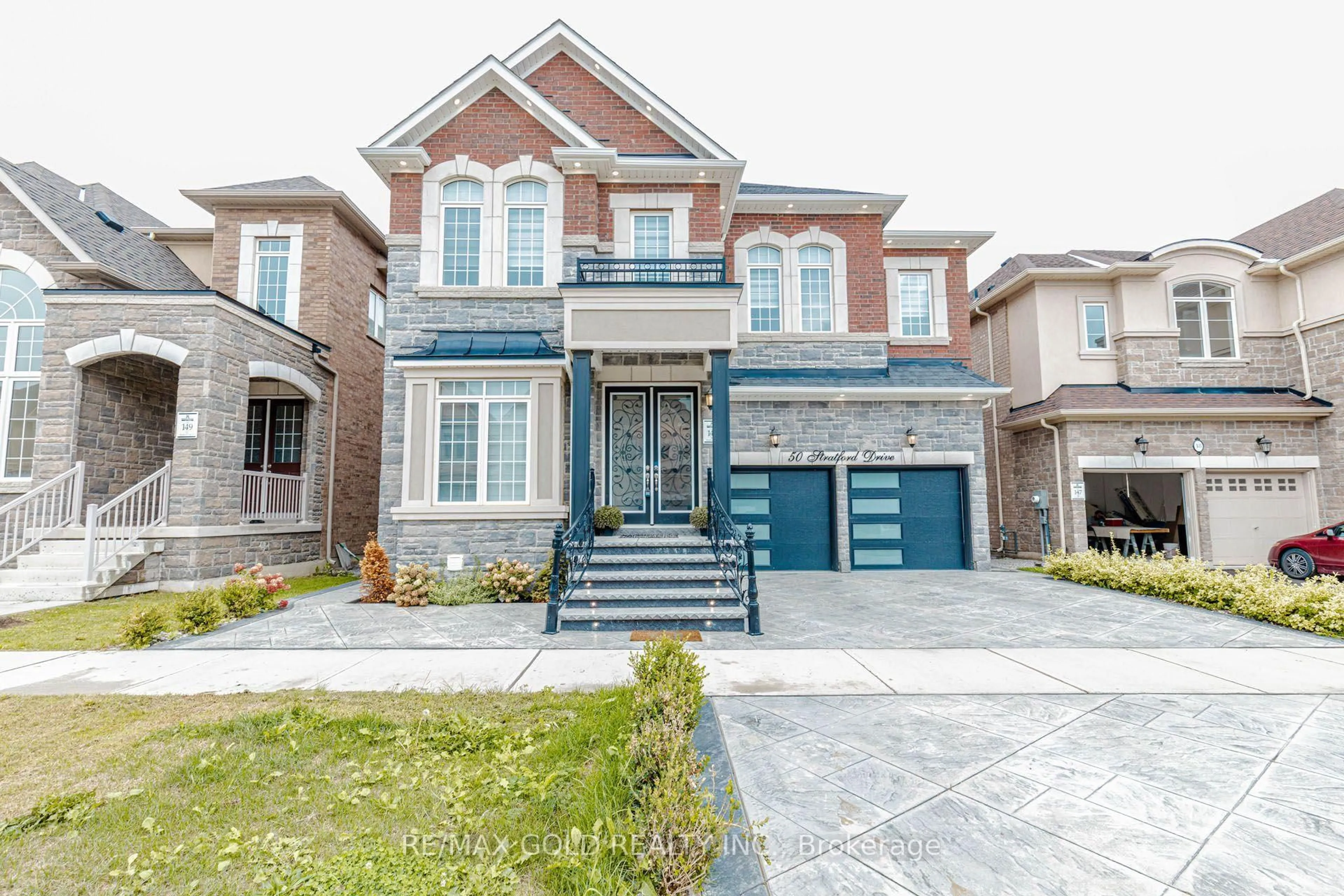 Home with brick exterior material, street for 50 Stratford Dr, Caledon Ontario L7C 4N4