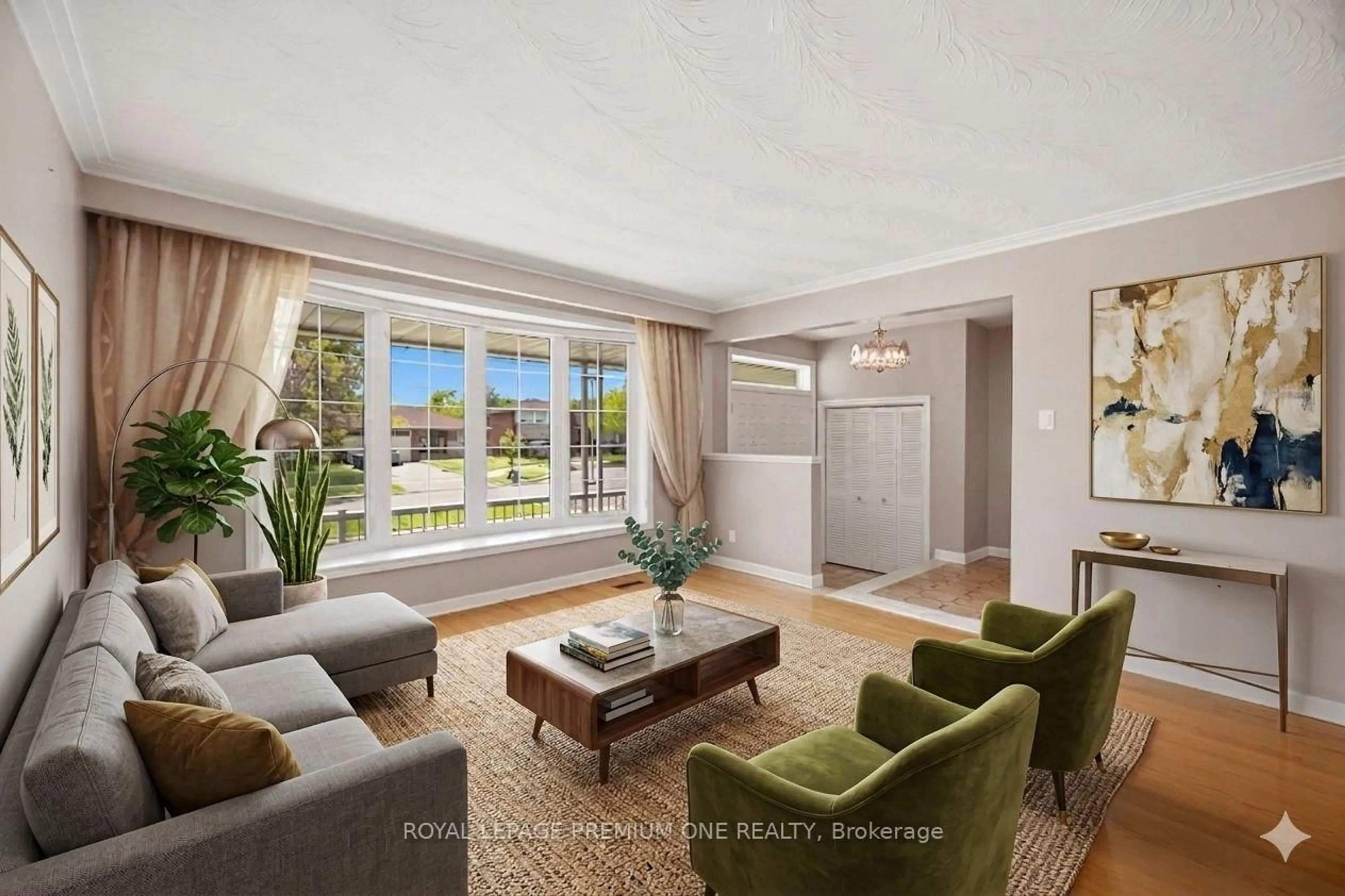 Living room with furniture, unknown for 25 Islay Crt, Toronto Ontario M9M 1V4