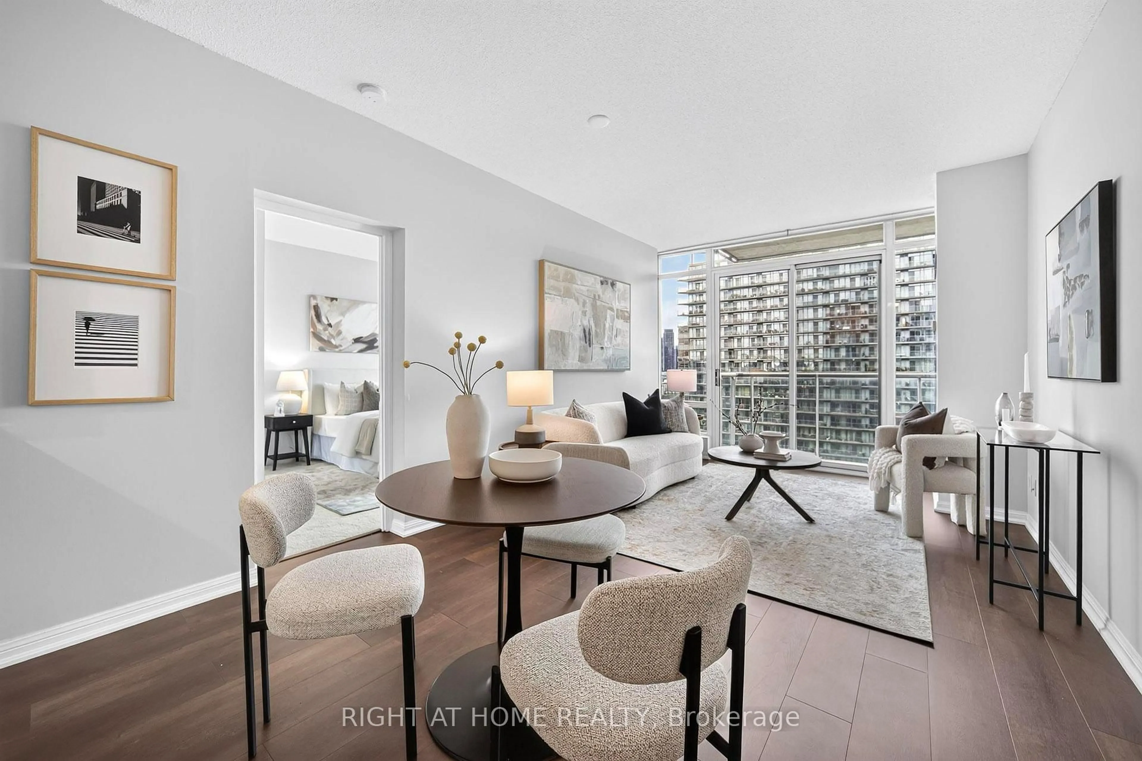Living room with furniture, unknown for 15 Windermere Ave #2201, Toronto Ontario M6S 5A2