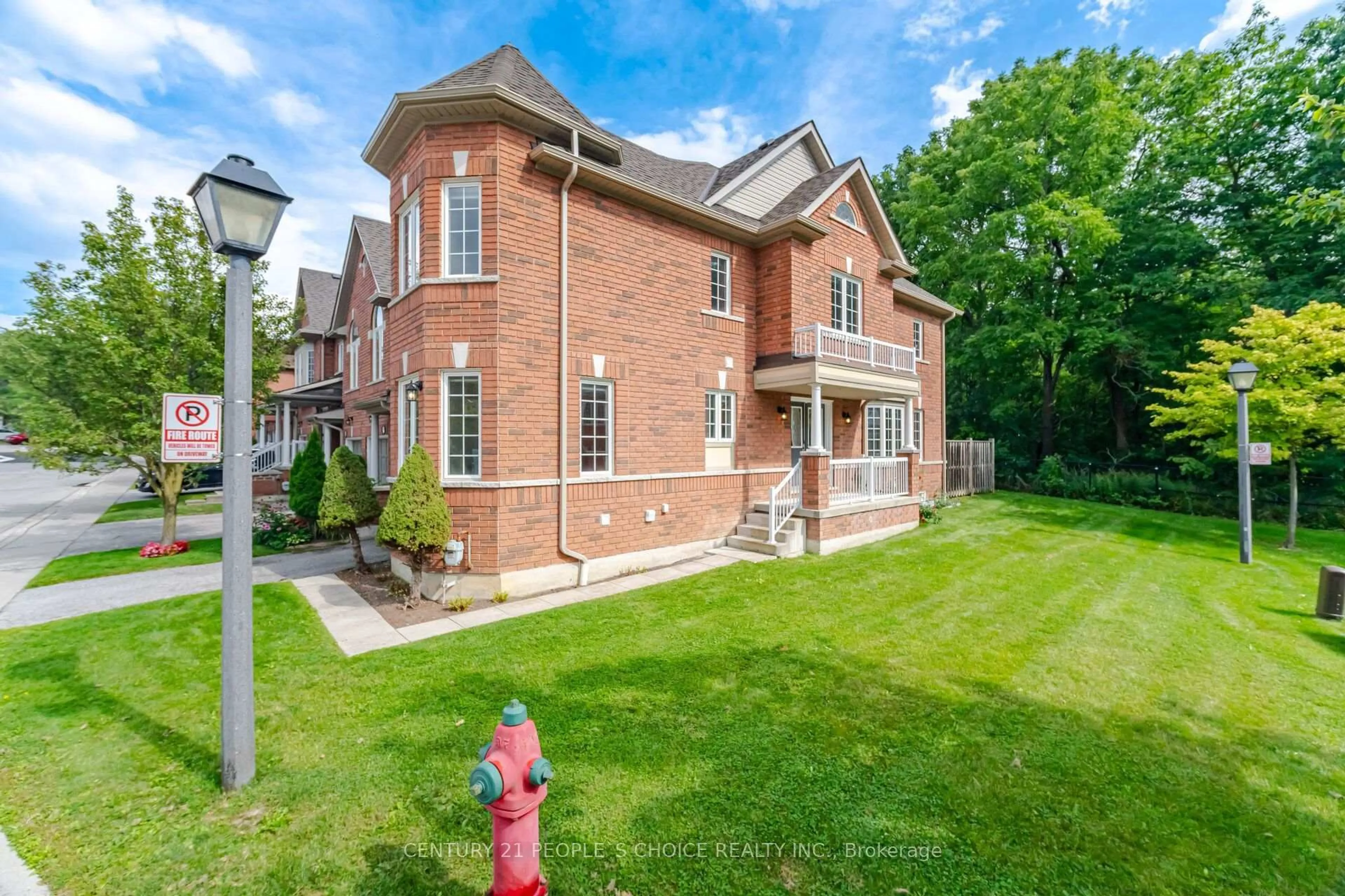 Home with brick exterior material, street for 7360 Zinnia Pl #124, Mississauga Ontario L5W 2A5