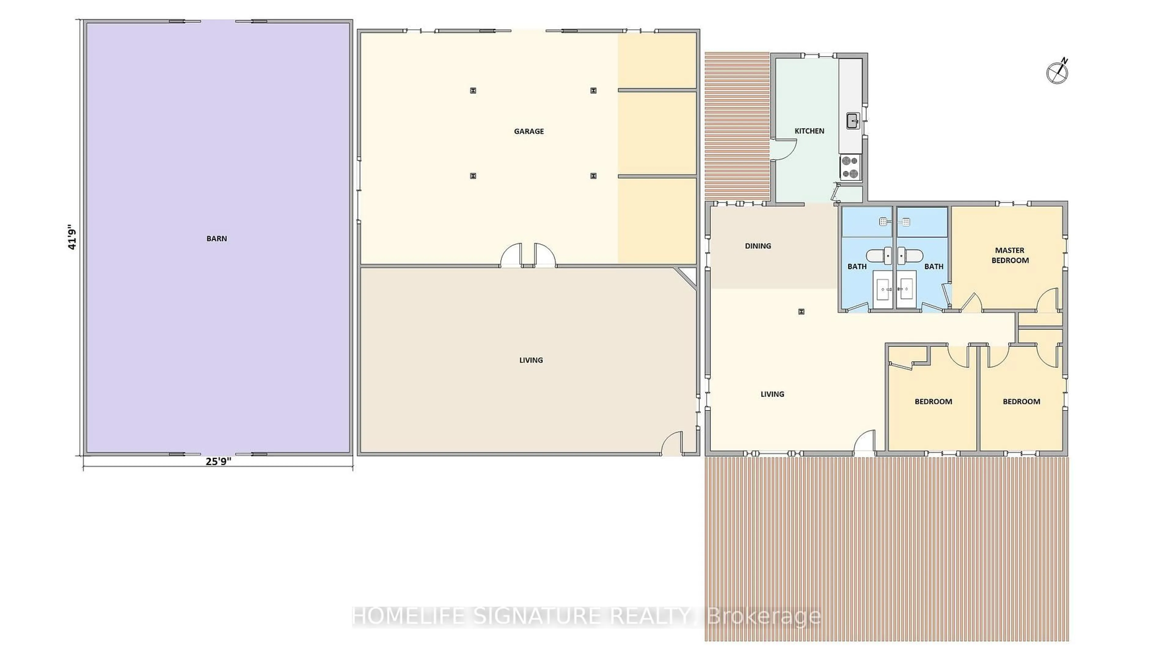 Floor plan for 5273 25 Sdrd, Milton Ontario L7J 2L7
