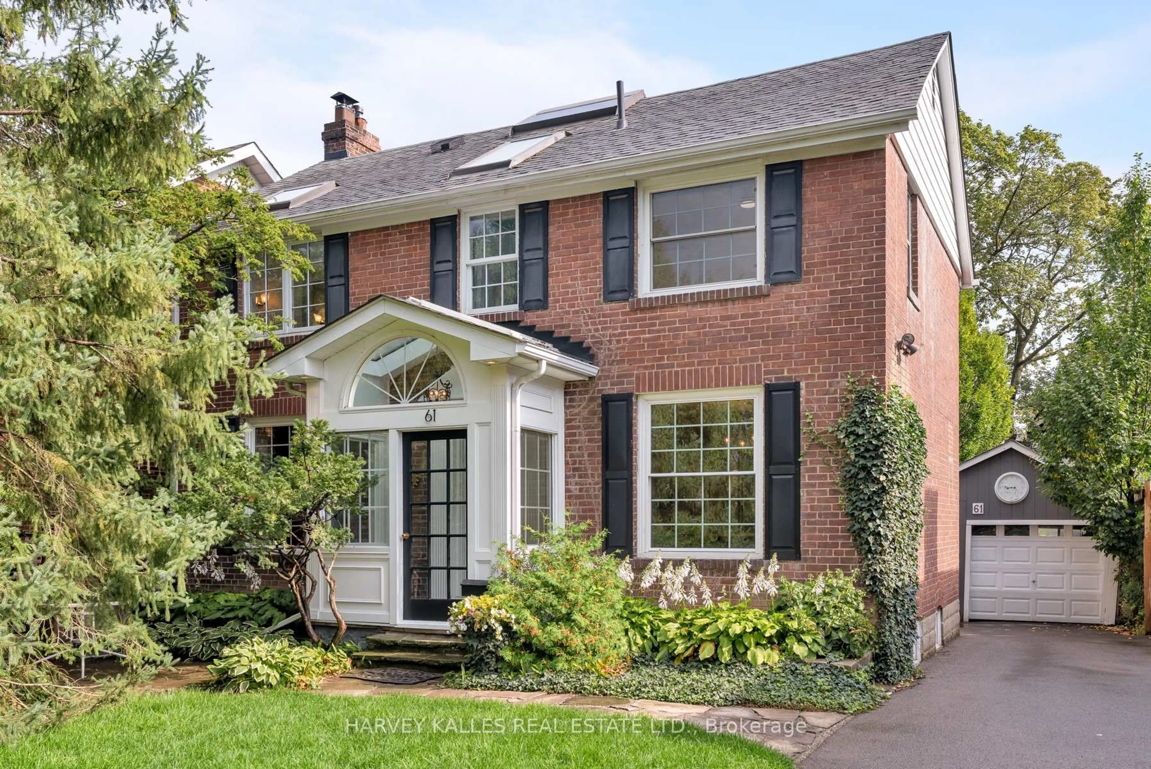 Home with brick exterior material, street for 61 Queens Dr, Toronto Ontario M9N 2H5
