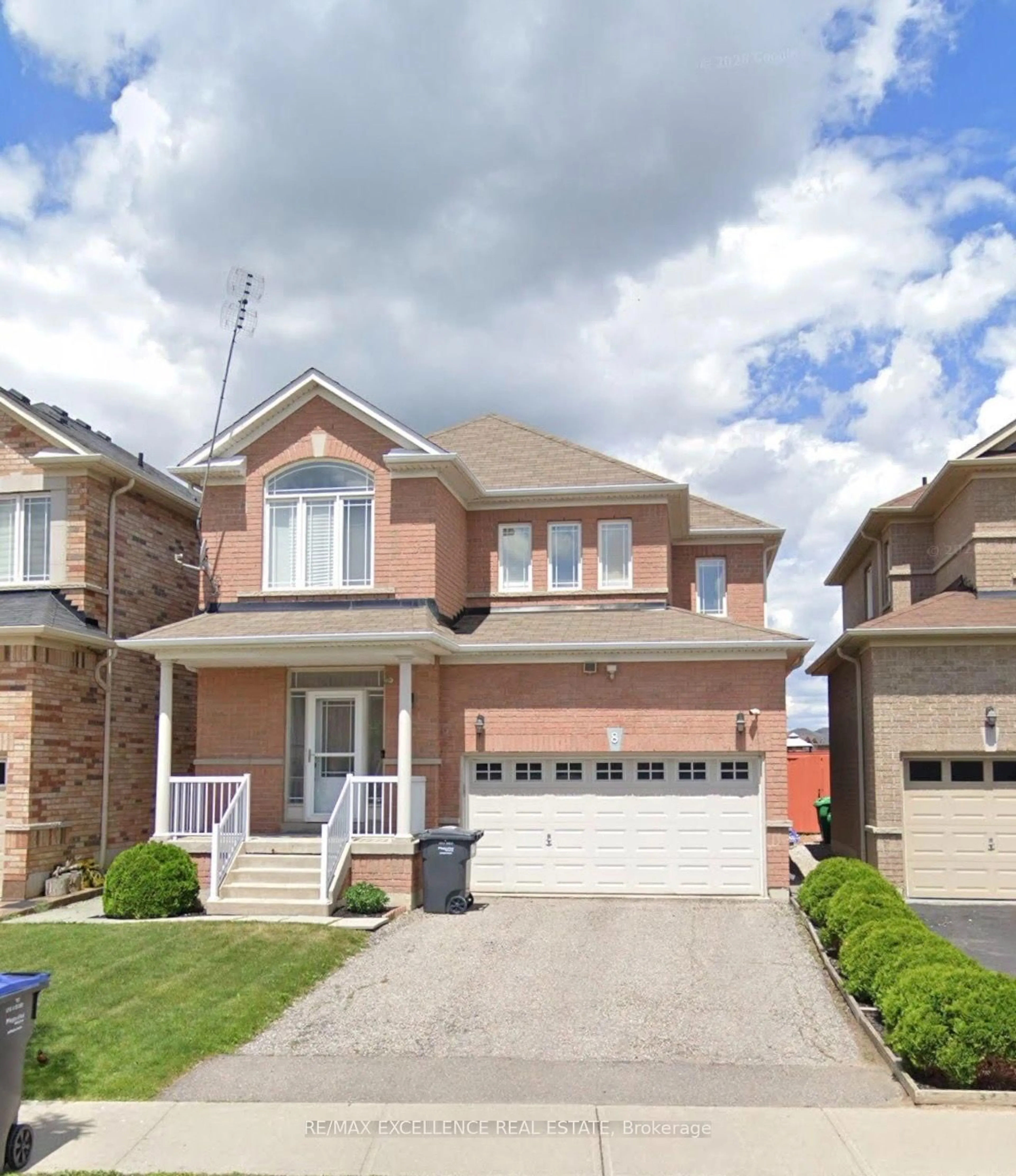 Home with brick exterior material, street for 8 Lynngrove Way, Brampton Ontario L6P 2N7