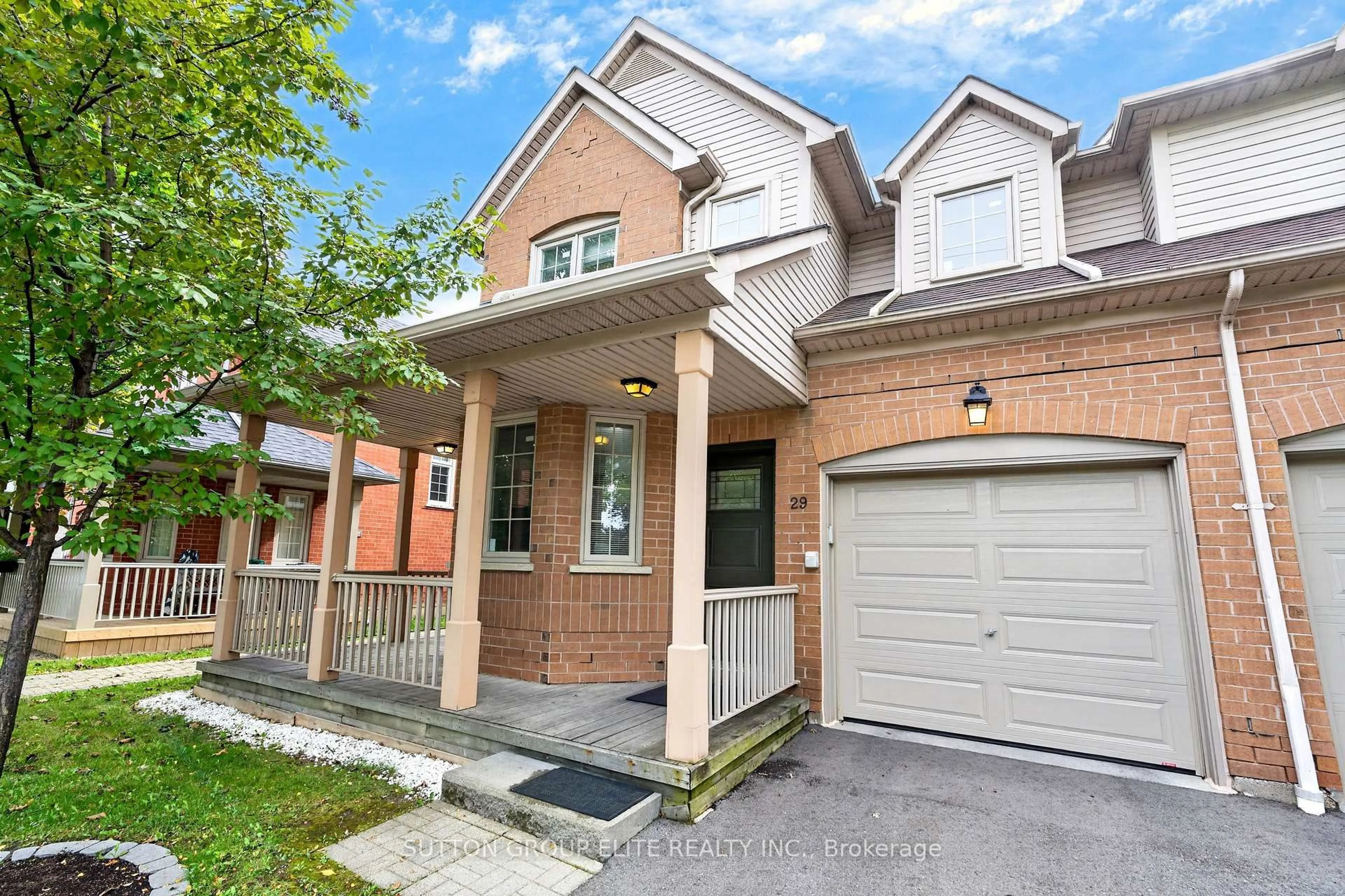 Home with brick exterior material, street for 5223 Fairford Cres #29, Mississauga Ontario L5V 2M6