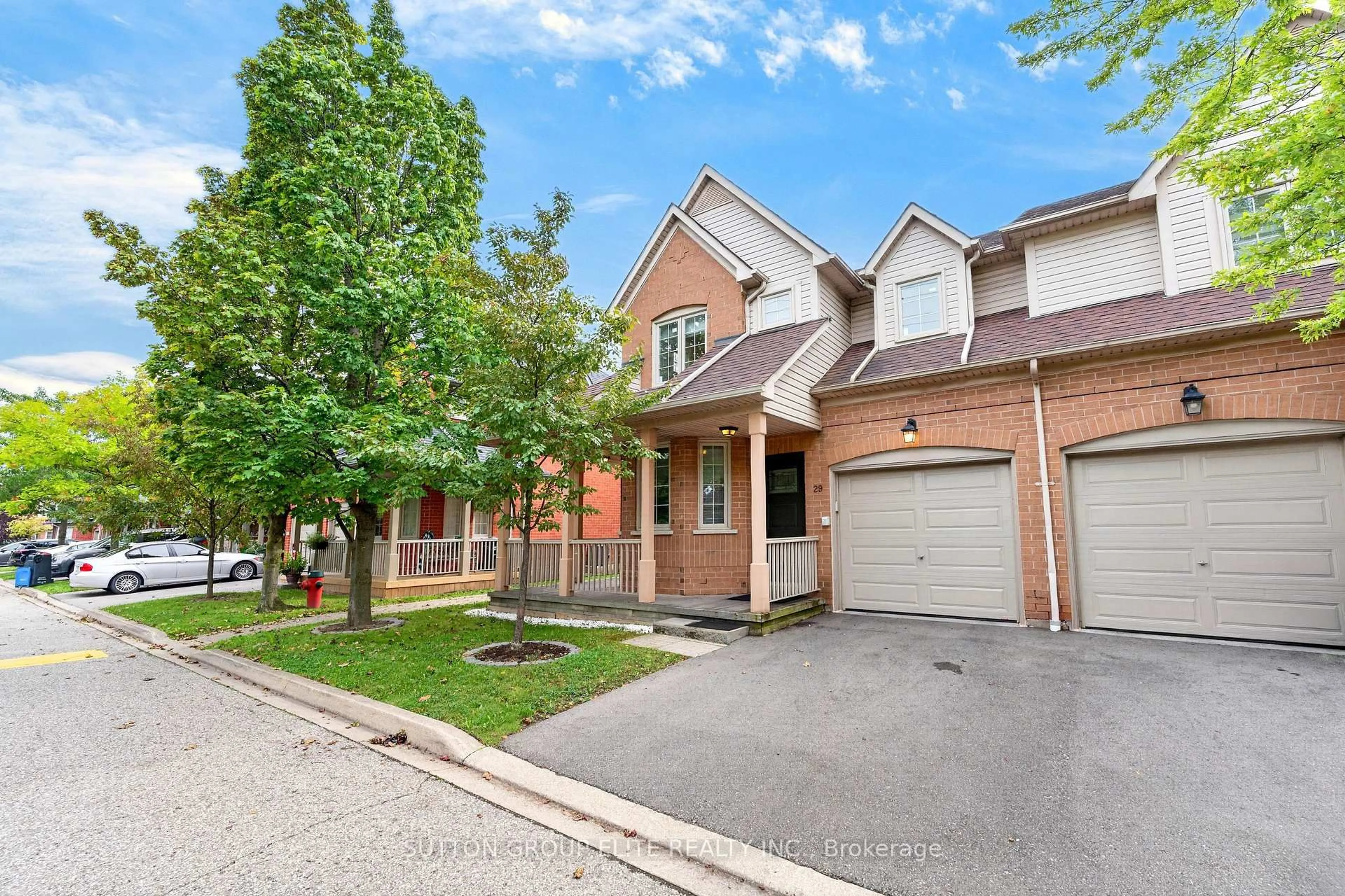 Home with brick exterior material, street for 5223 Fairford Cres #29, Mississauga Ontario L5V 2M6