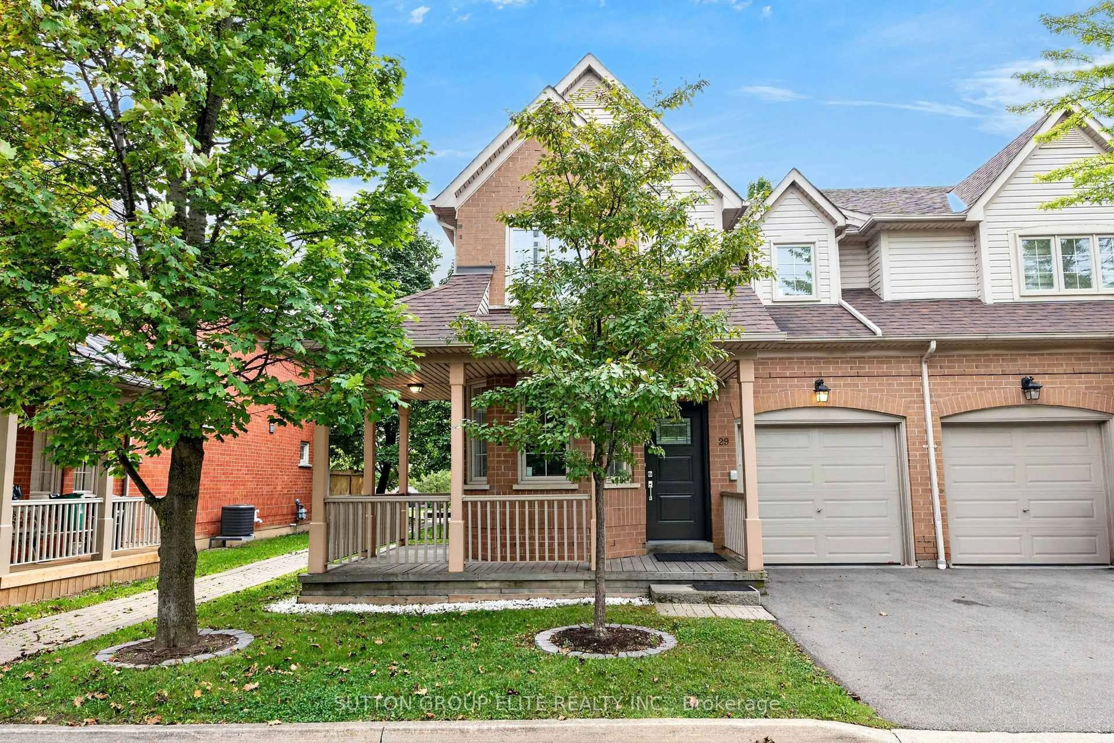 Home with brick exterior material, street for 5223 Fairford Cres #29, Mississauga Ontario L5V 2M6