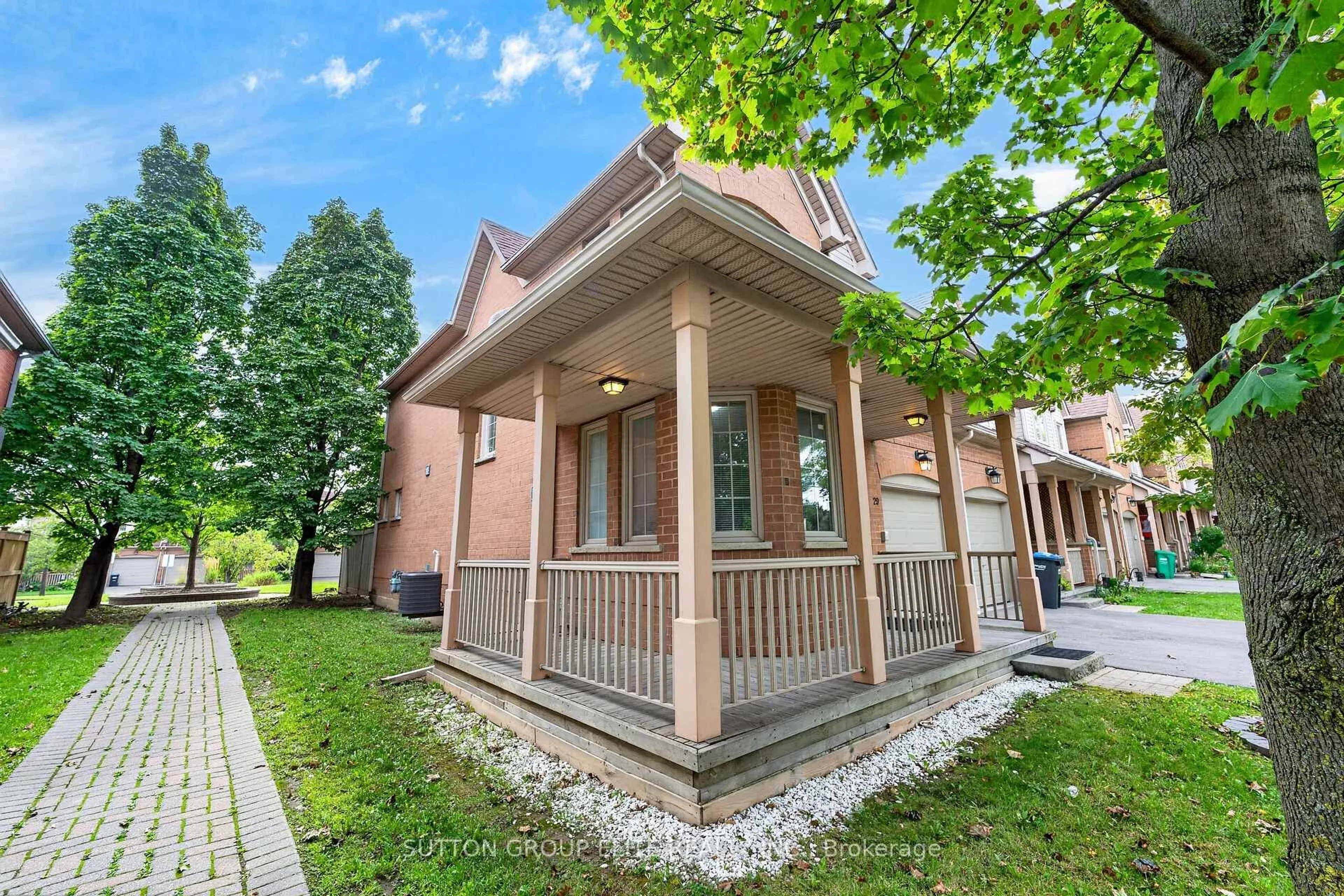 Home with brick exterior material, street for 5223 Fairford Cres #29, Mississauga Ontario L5V 2M6