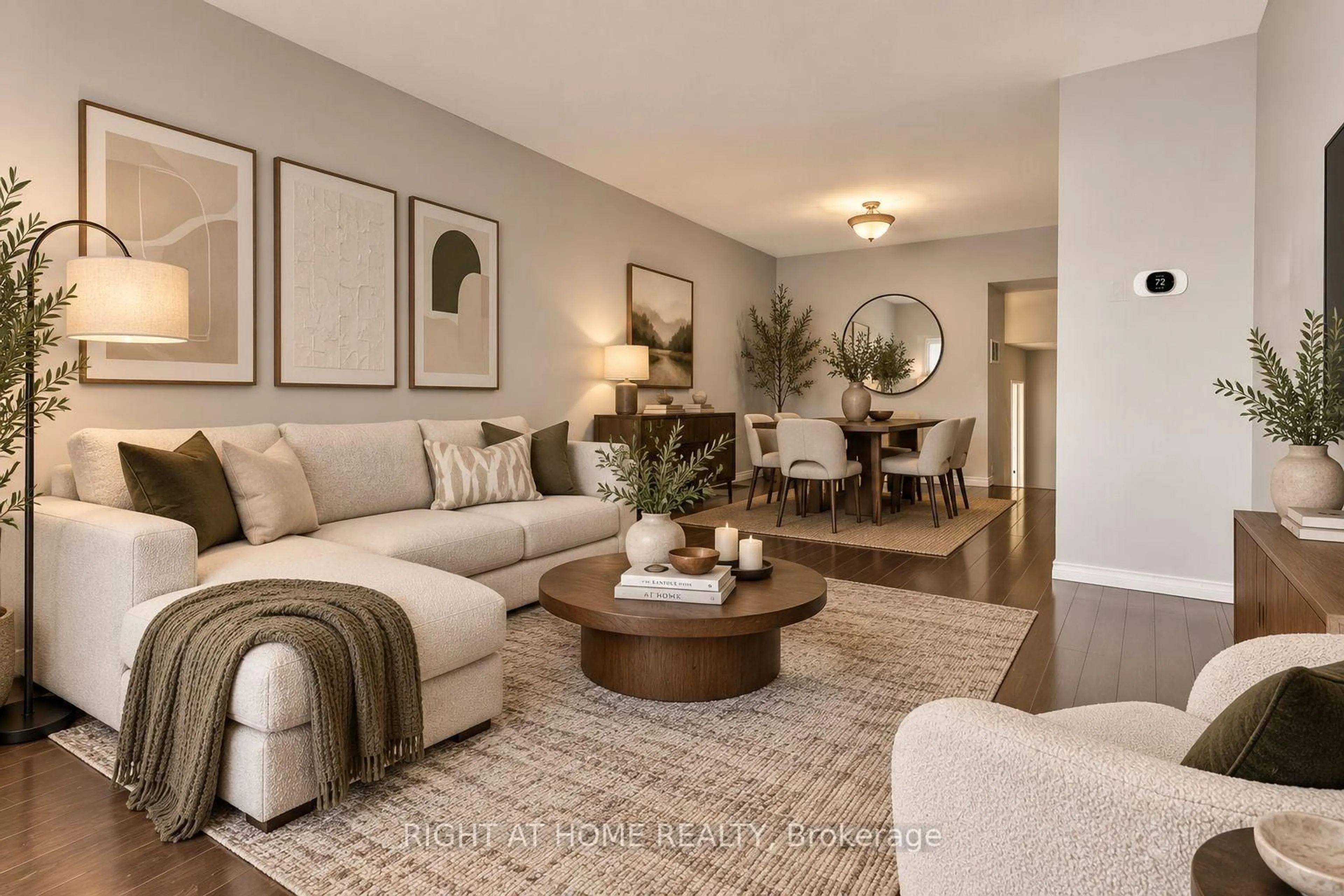 Living room with furniture, unknown for 46 Aloma Cres, Brampton Ontario L6T 2P1