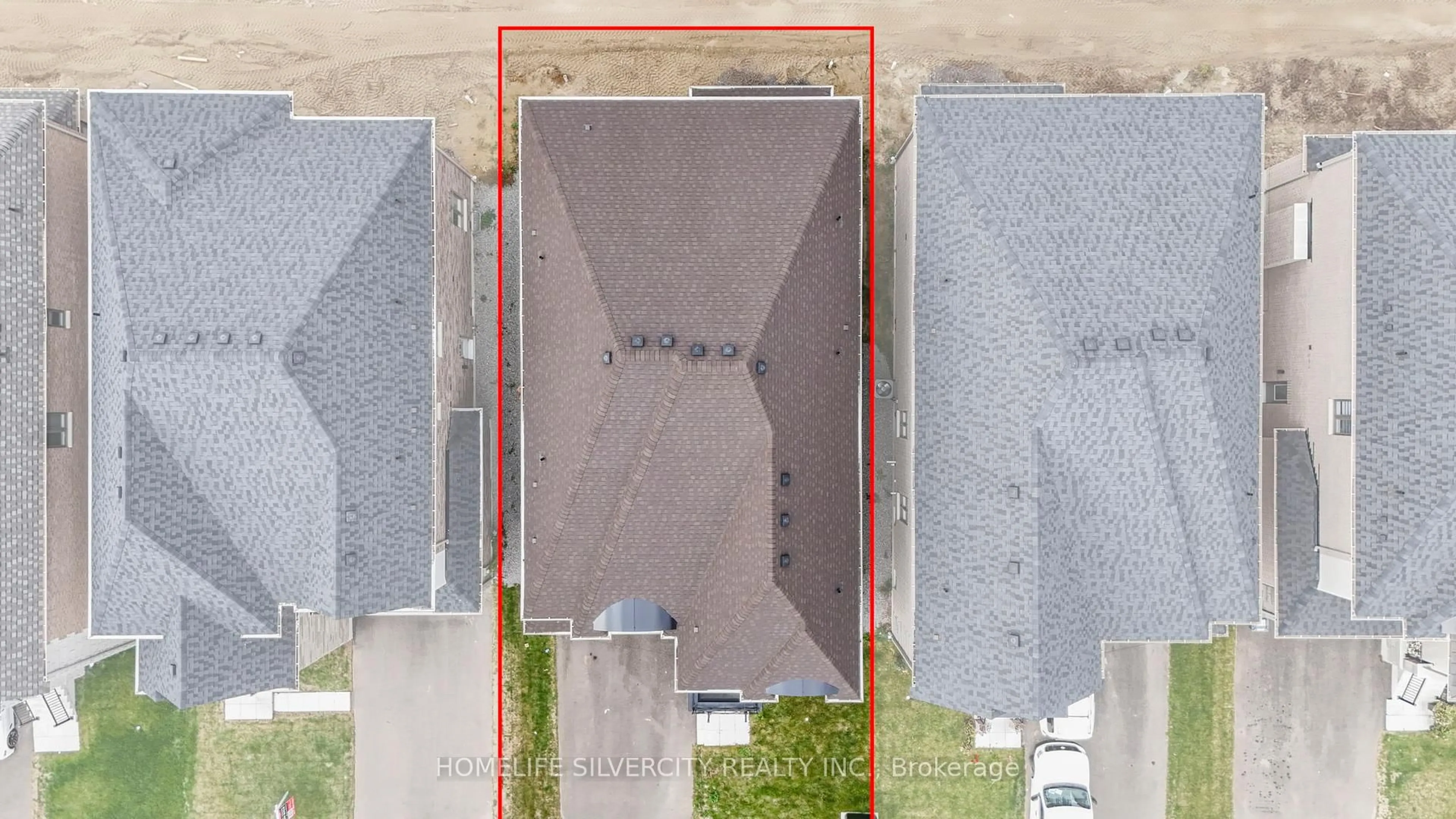 A pic from outside/outdoor area/front of a property/back of a property/a pic from drone, street for 85 James Walker Ave, Caledon Ontario L7C 4N1