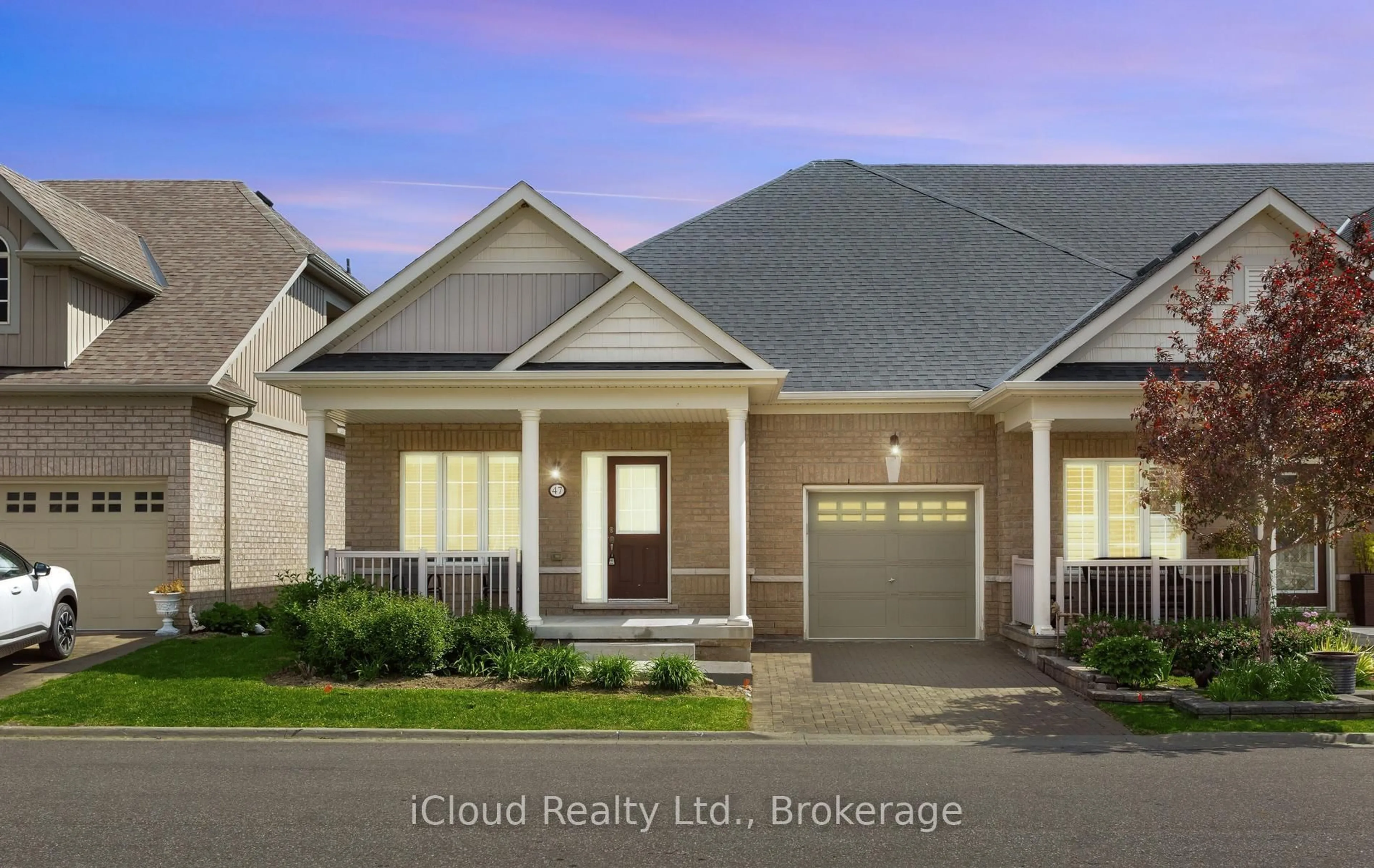 Home with vinyl exterior material, street for 47 Seedhouse Rd #10, Brampton Ontario L6R 3Z5