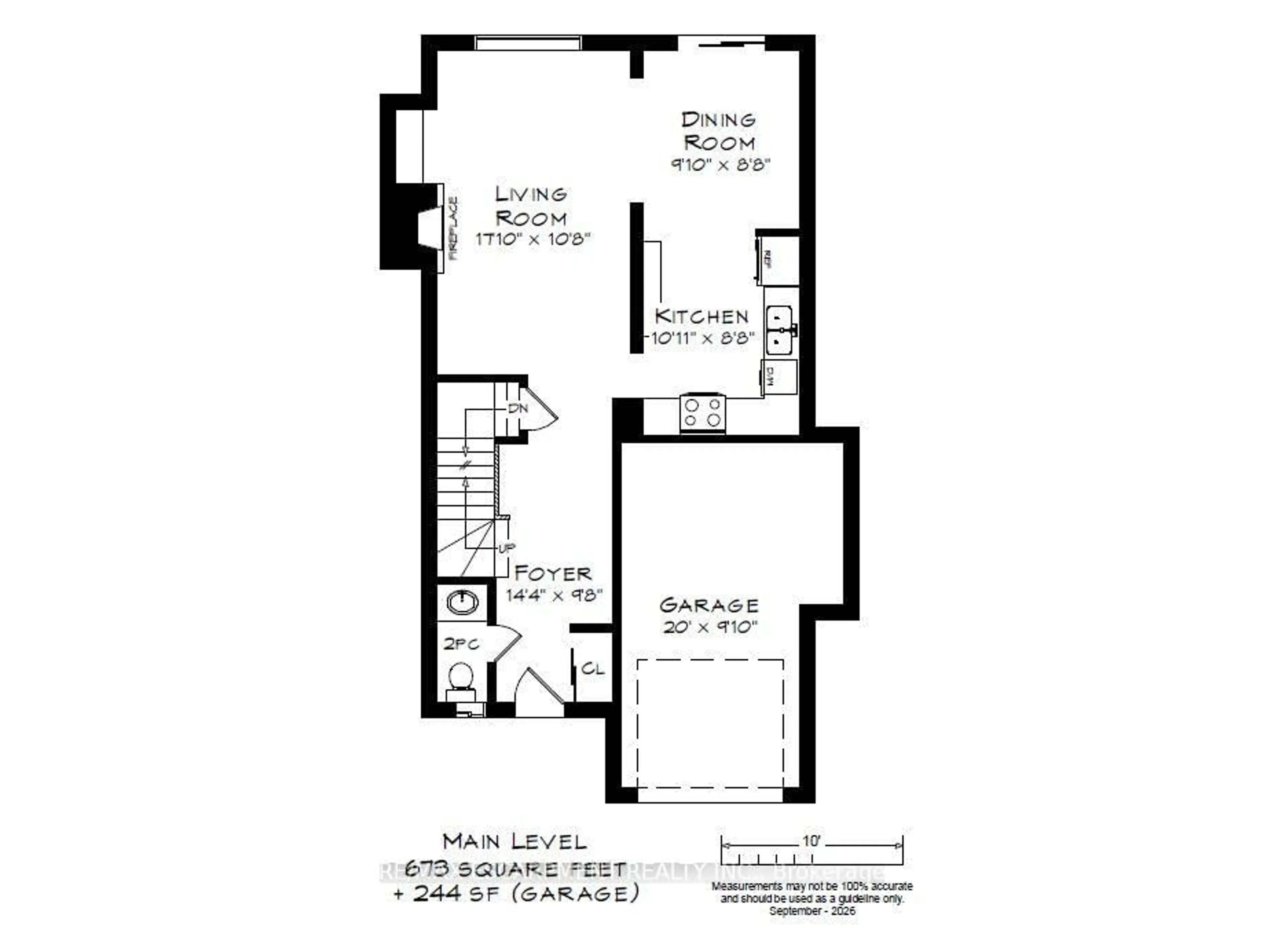 Floor plan for 1380 Hazel McCleary Dr, Oakville Ontario L6J 7B1