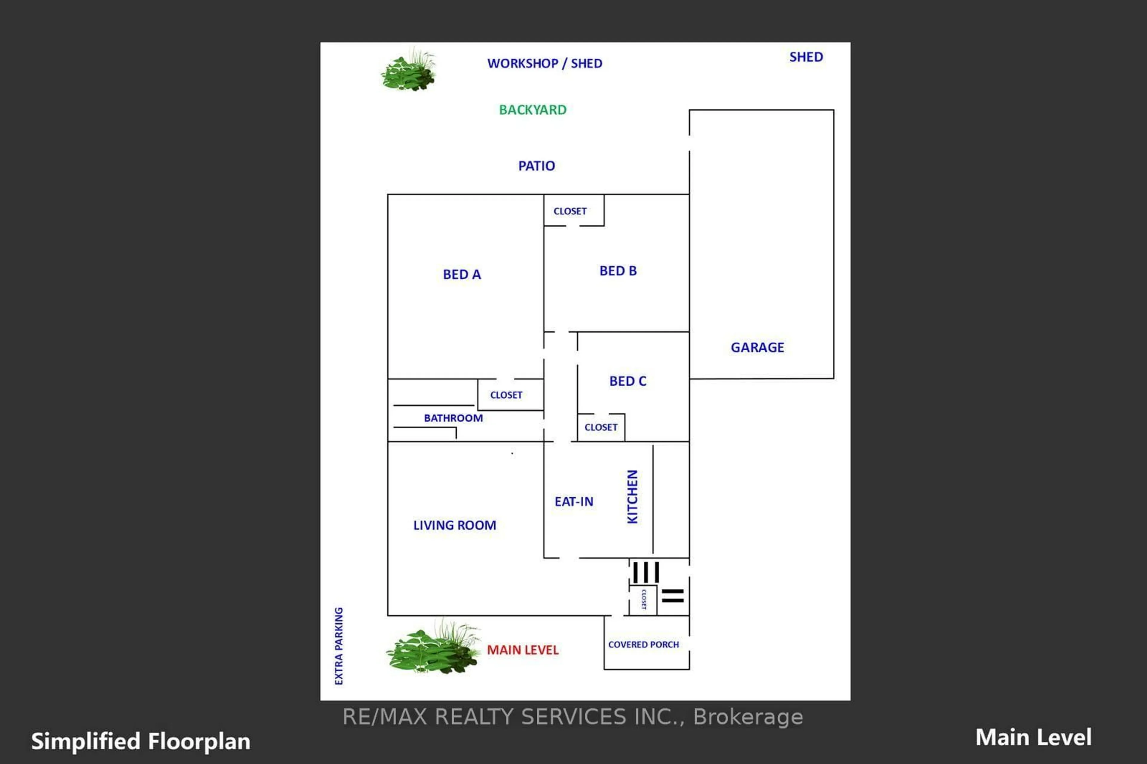 Floor plan for 54 Woodward Ave, Brampton Ontario L6V 1K4