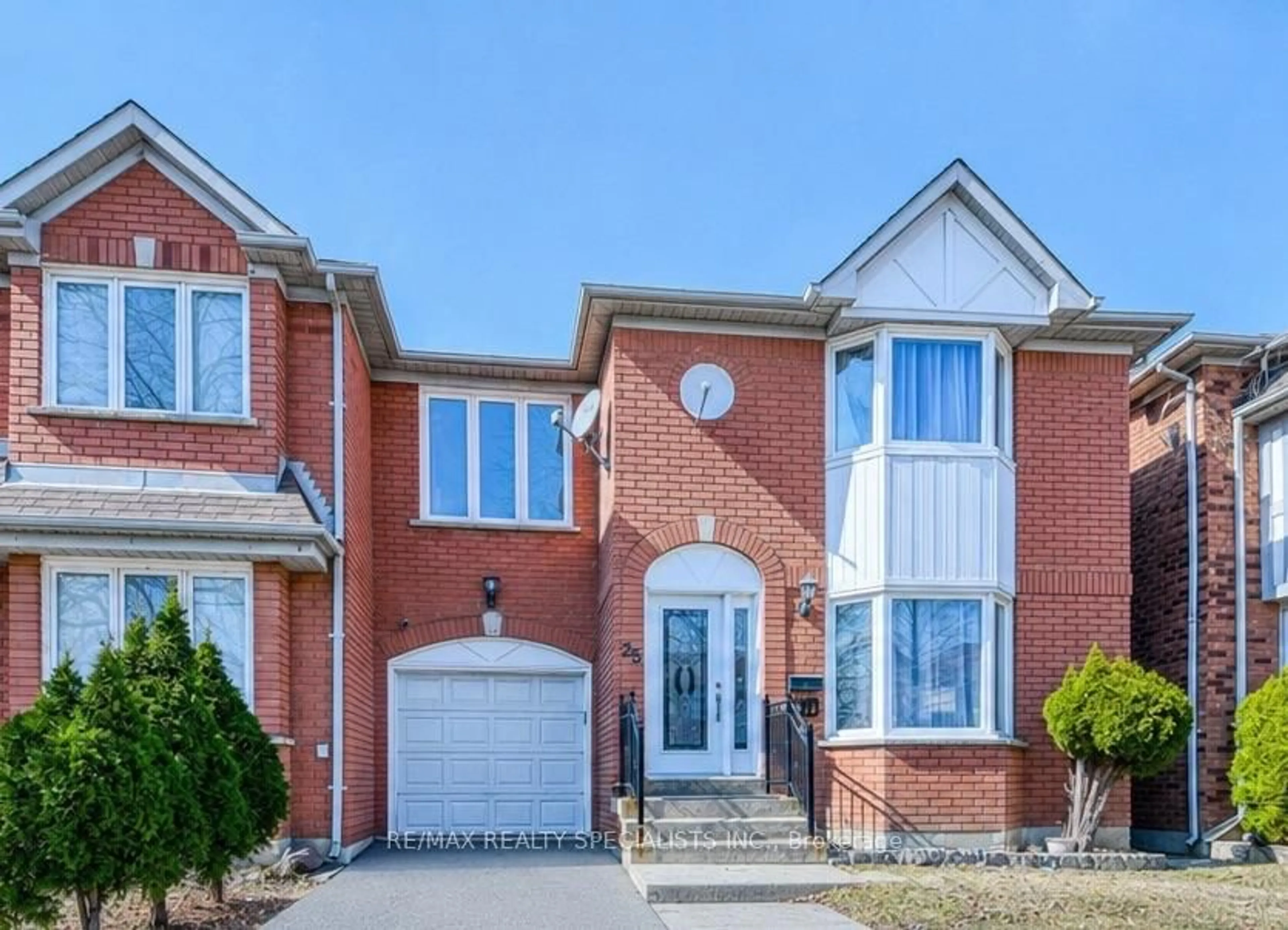 Home with brick exterior material, street for 35 Softneedle Ave, Brampton Ontario L6R 1K4