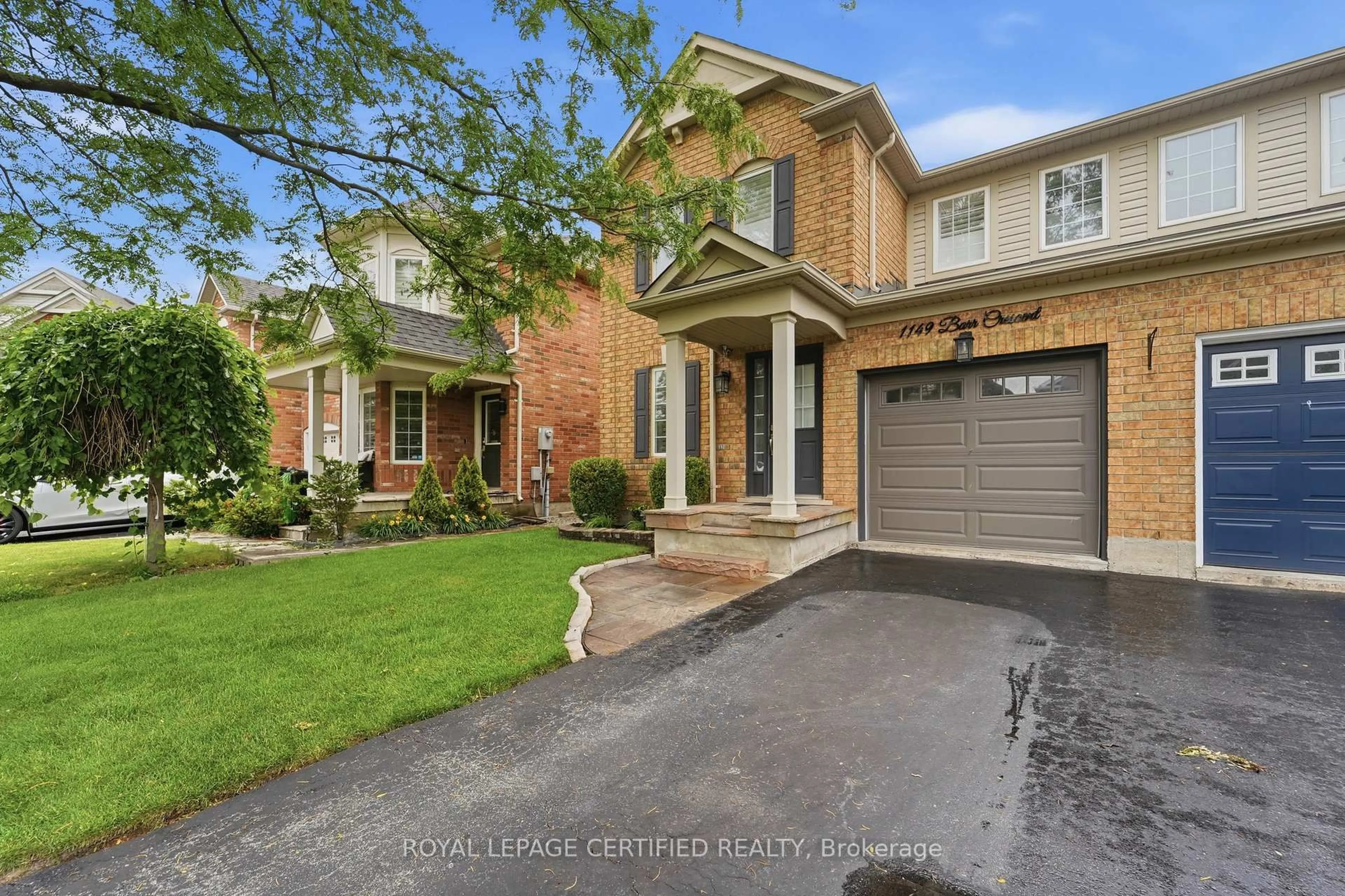 Home with brick exterior material, street for 1149 Barr Cres, Milton Ontario L9T 6X8