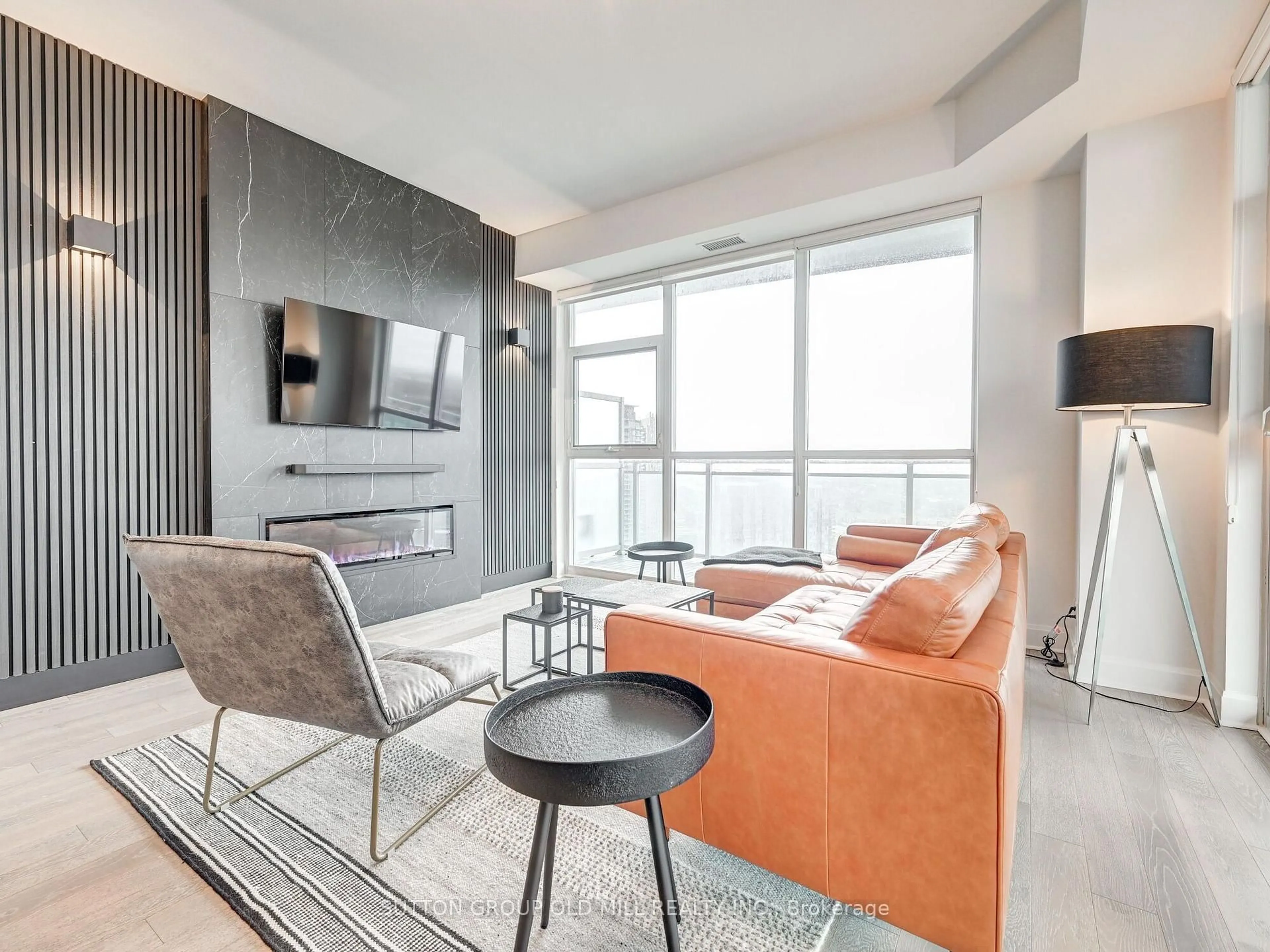 Living room with furniture, unknown for 33 Shorebreeze Dr #Lph3704, Toronto Ontario M8V 0G1