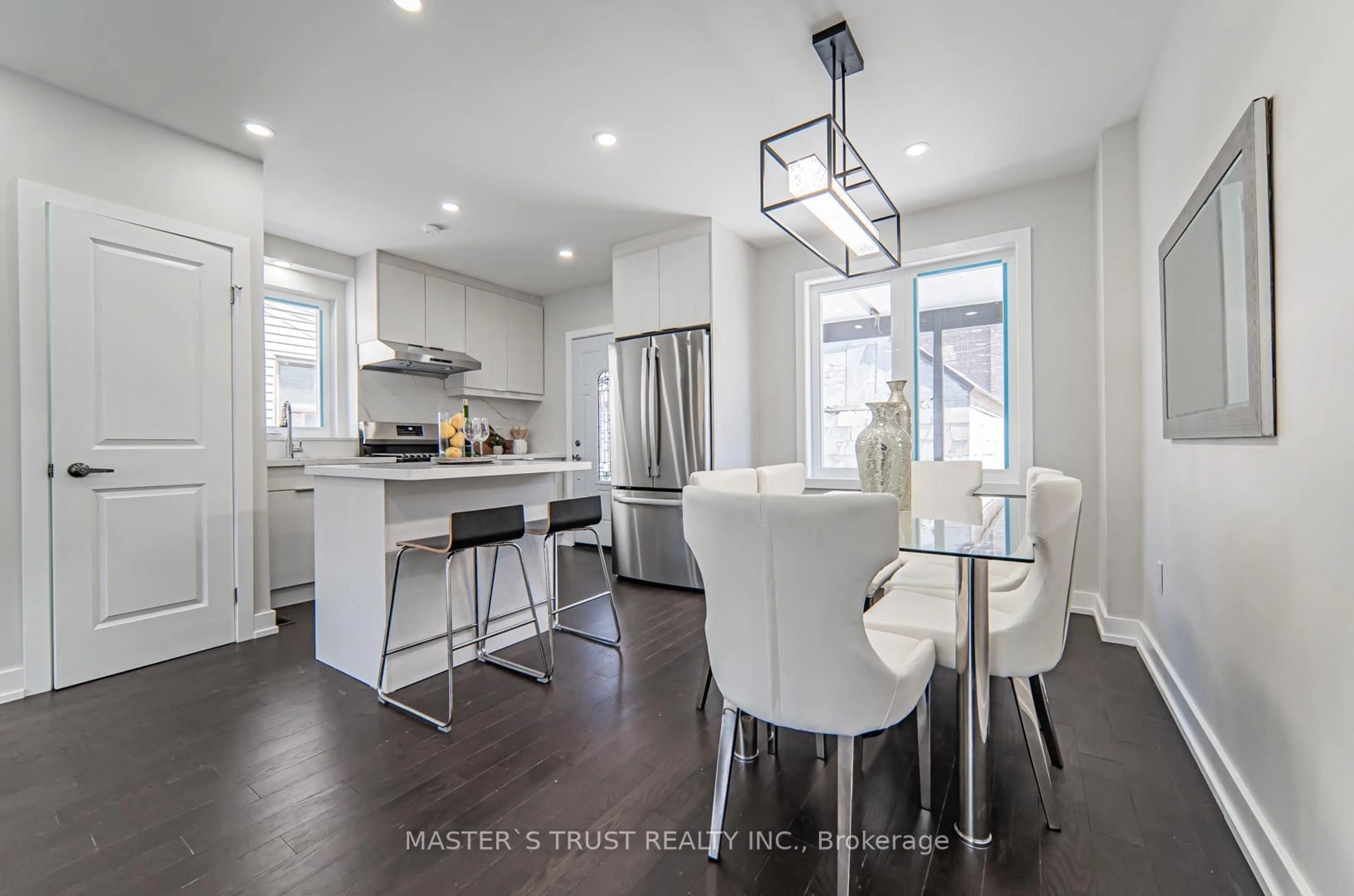 Open concept kitchen, unknown for 613 Old Weston Rd, Toronto Ontario M6N 3B4