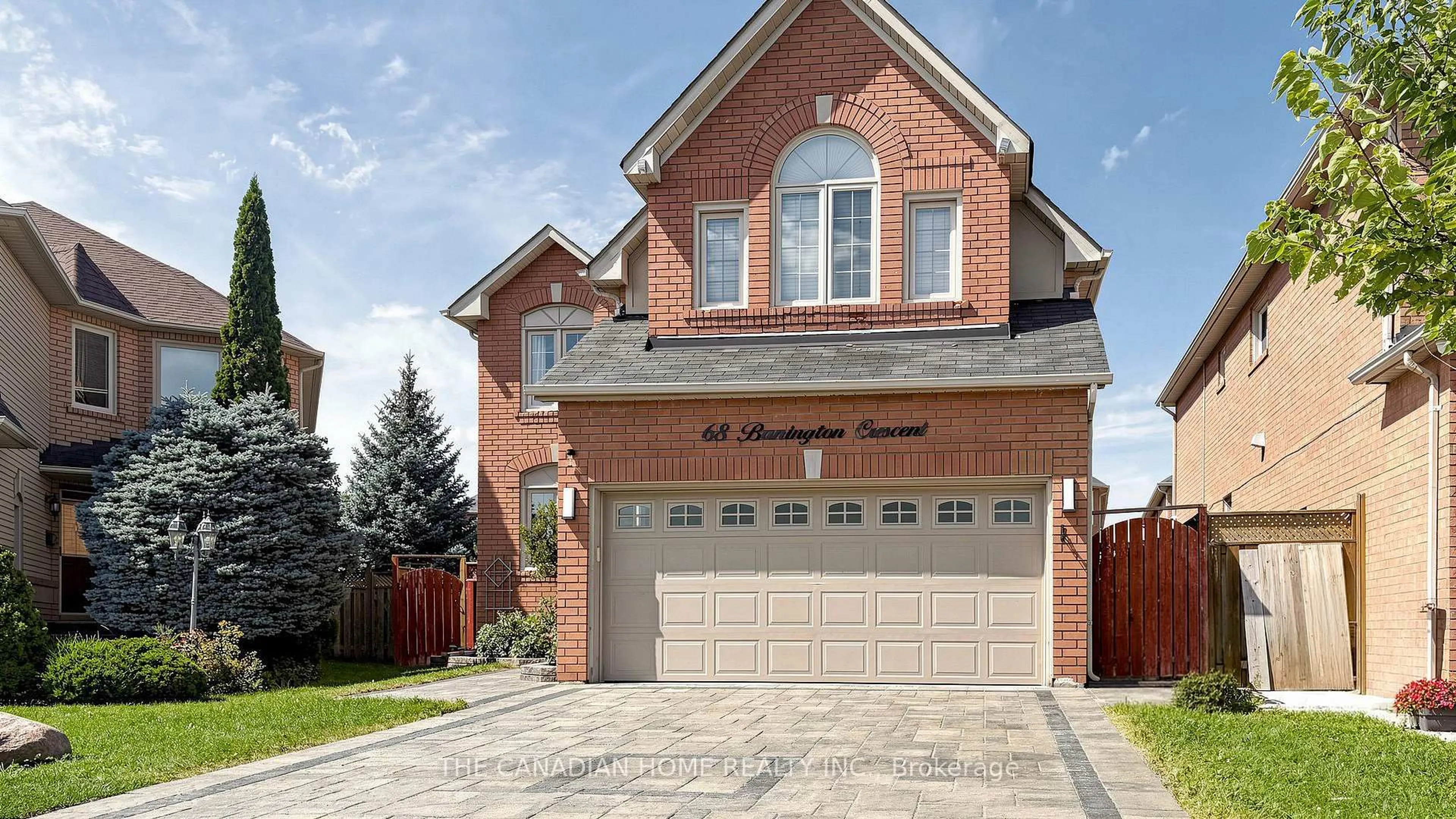 Home with brick exterior material, street for 68 Banington Cres, Brampton Ontario L7A 1G3
